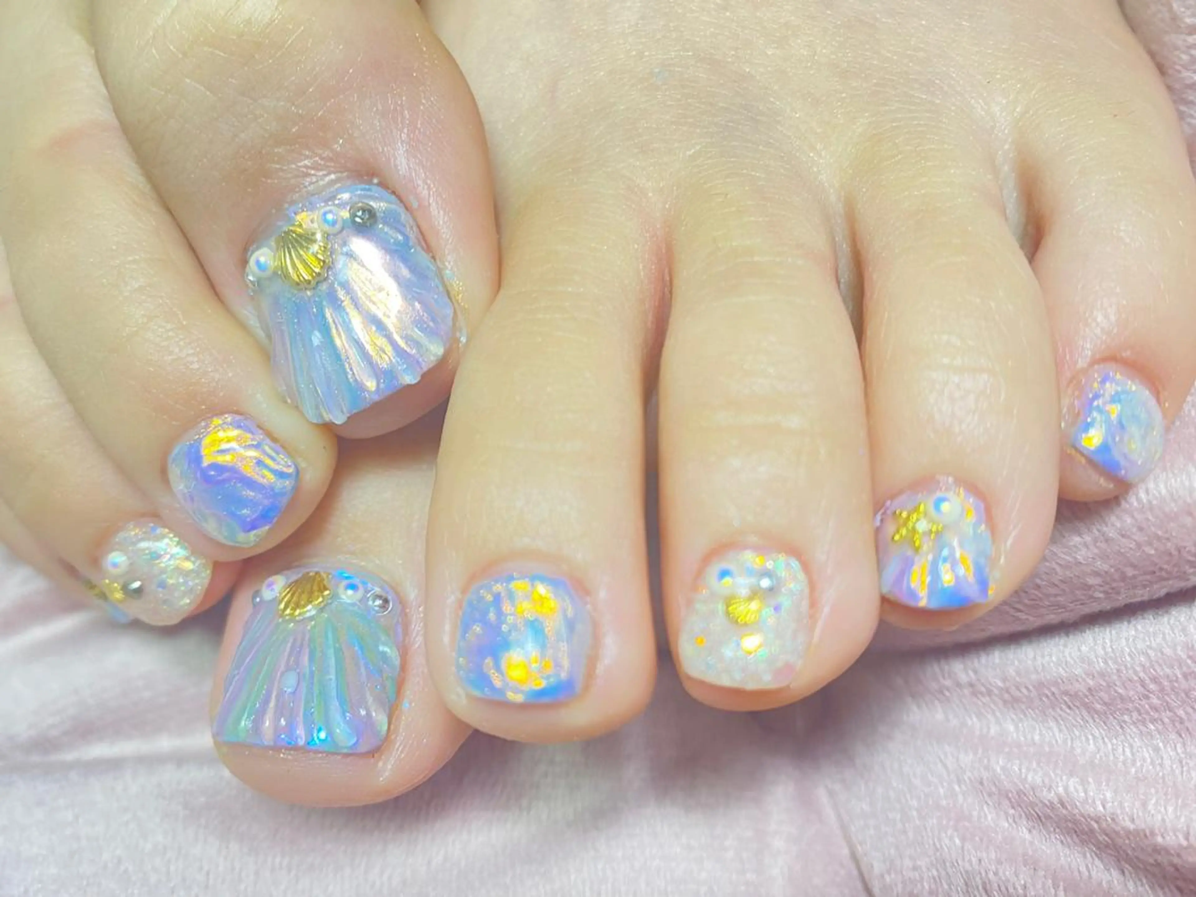 ネイル フットネイル リラネイル所属・福田 美代子のネイルデザイン