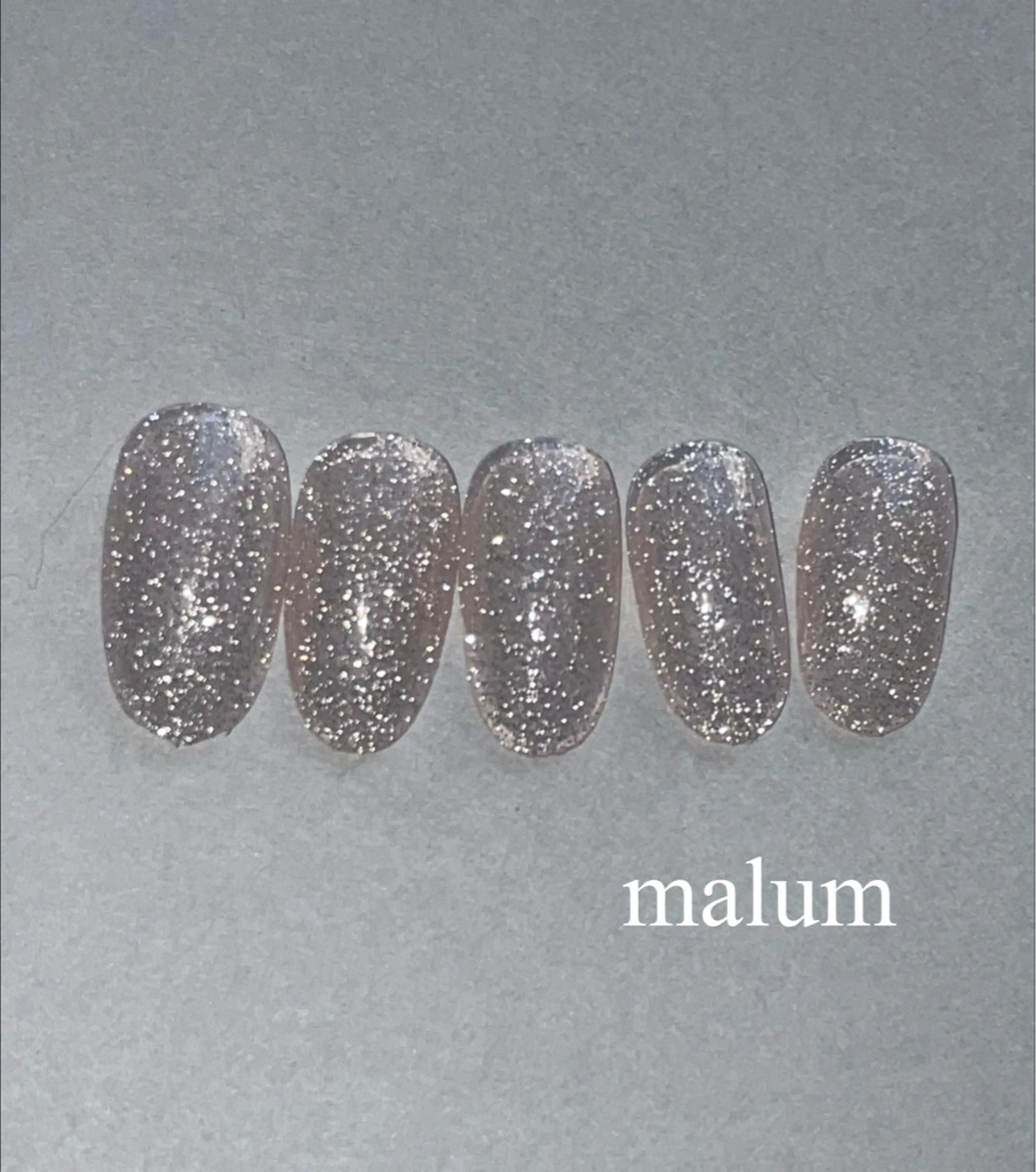 ネイル フラッシュネイル malum nailのネイルデザイン