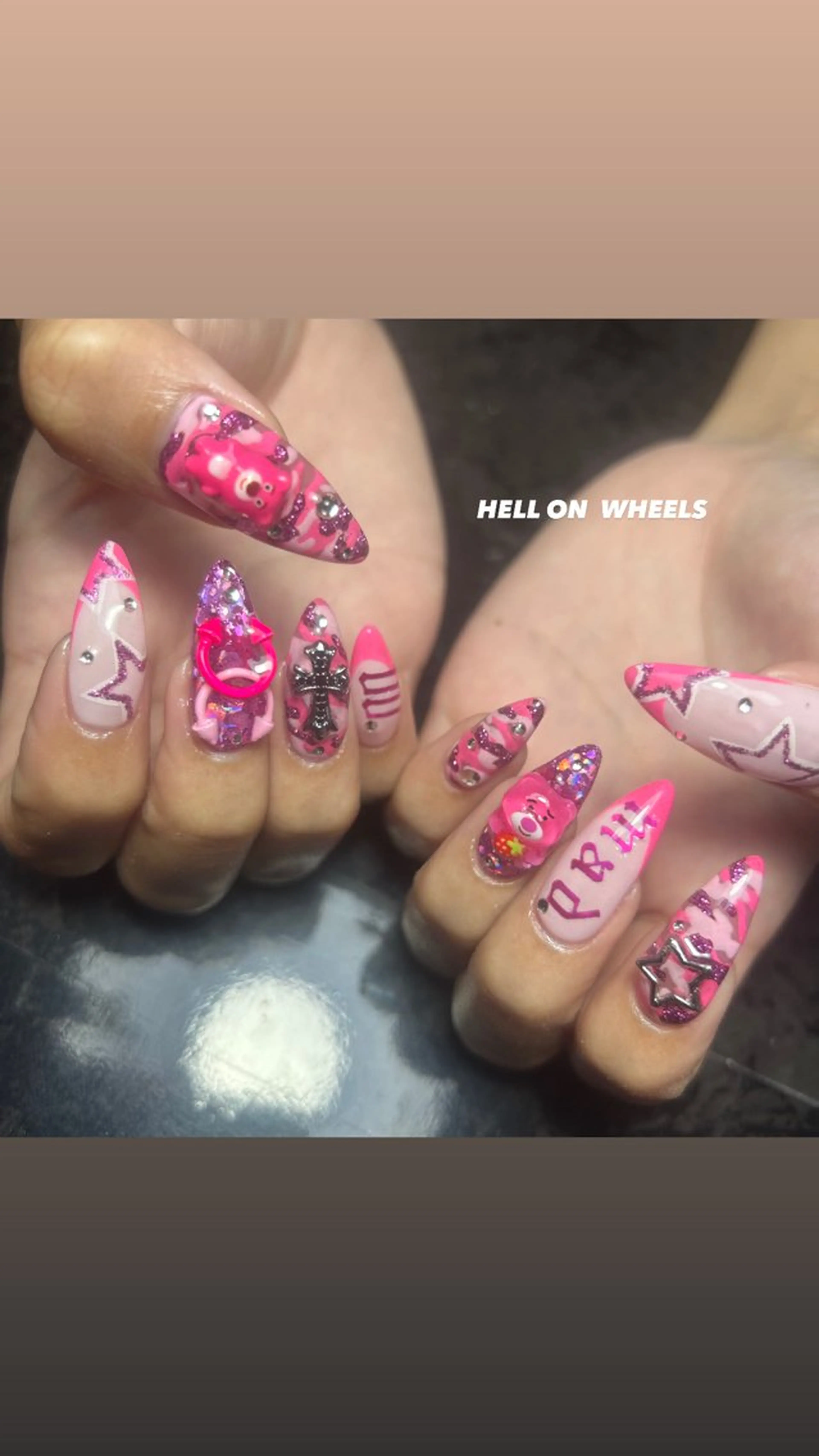 ネイル ハンドネイル ⛓Miyu ⛓のネイルデザイン