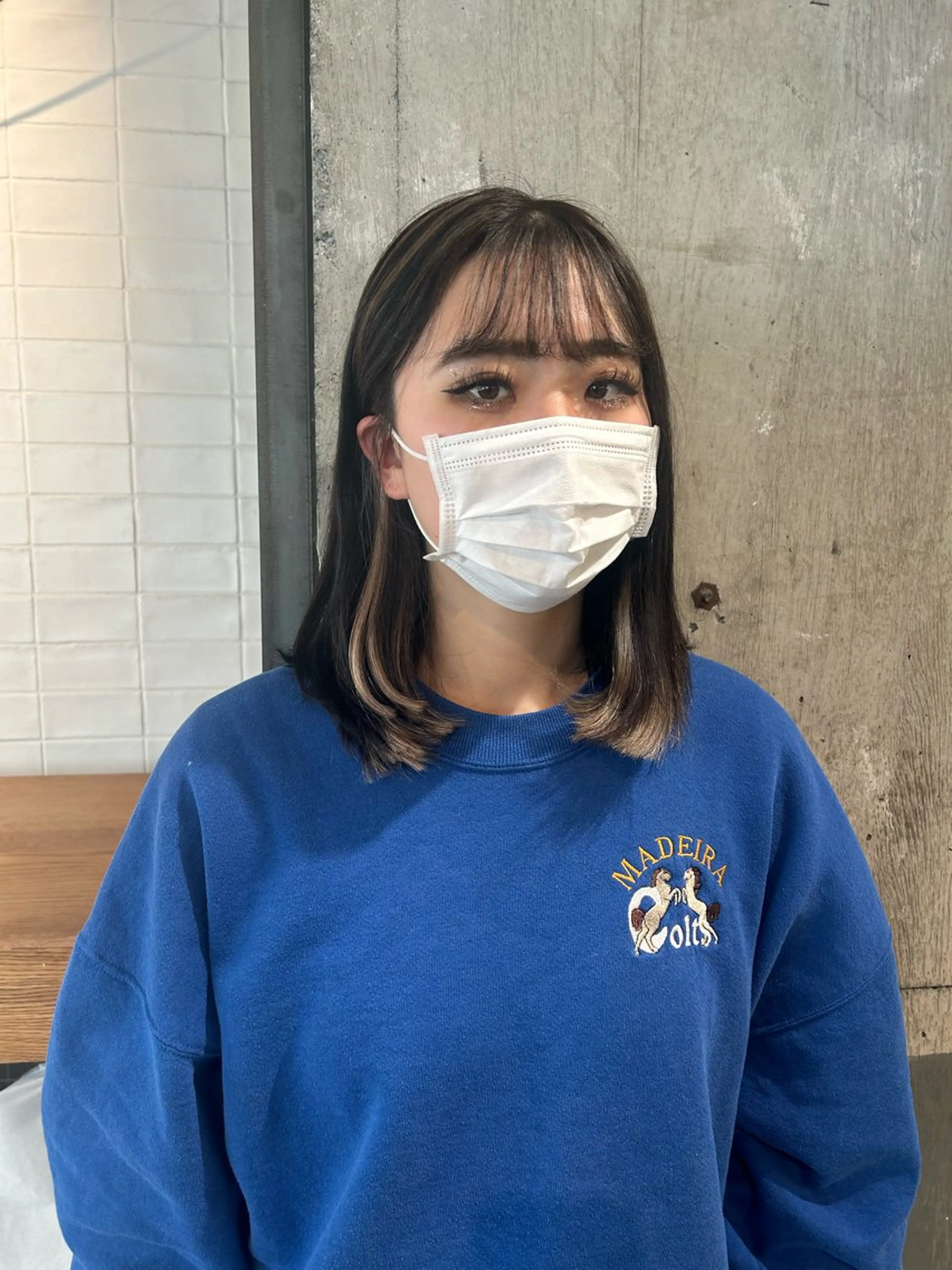 ミディアム カラー エクステ エクステ ショートカット募集中 /NAGISAのヘアスタイル