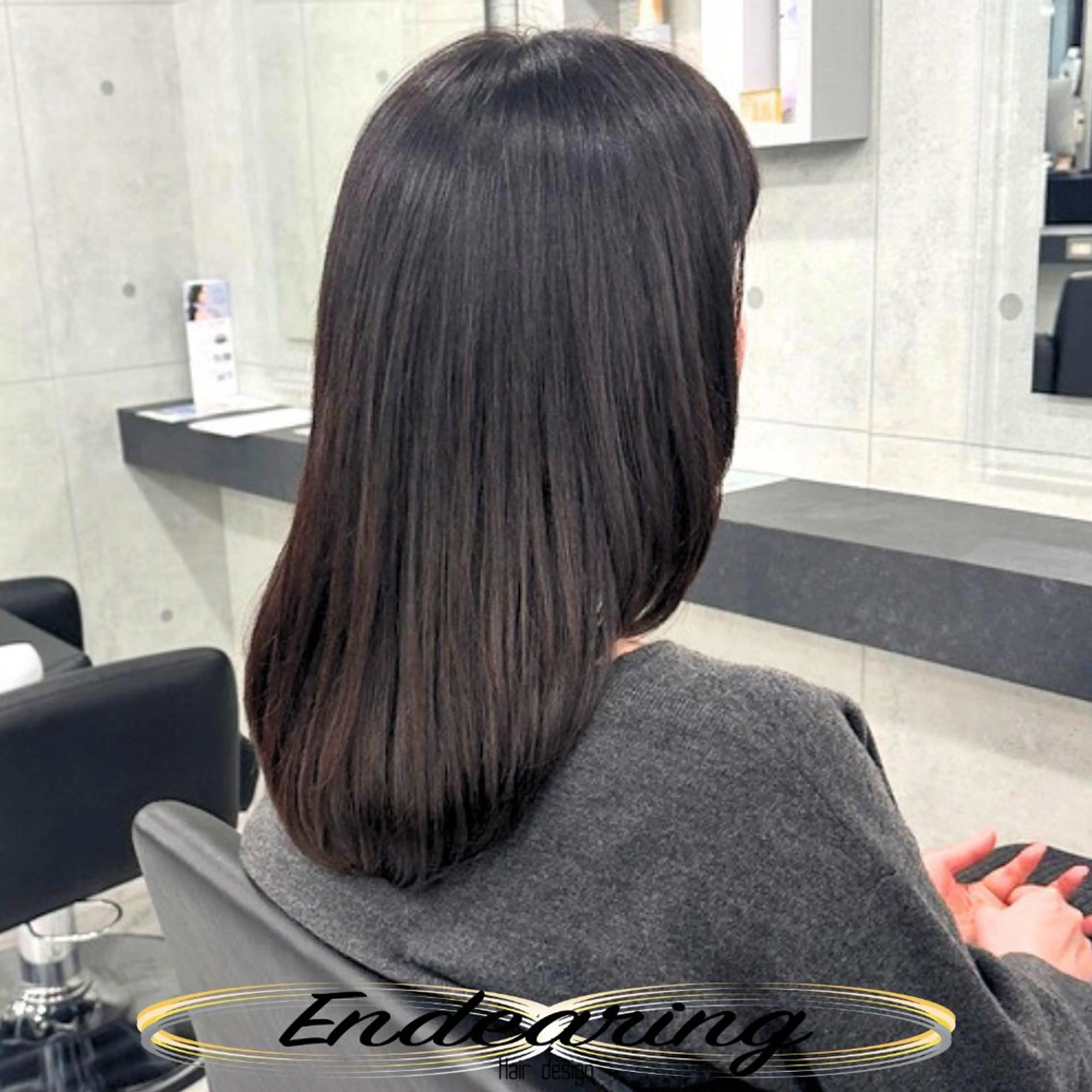 カラー ベージュカラー 透明感カラー カット ヘアカラー Endearing 銀座/YOKOのヘアスタイル