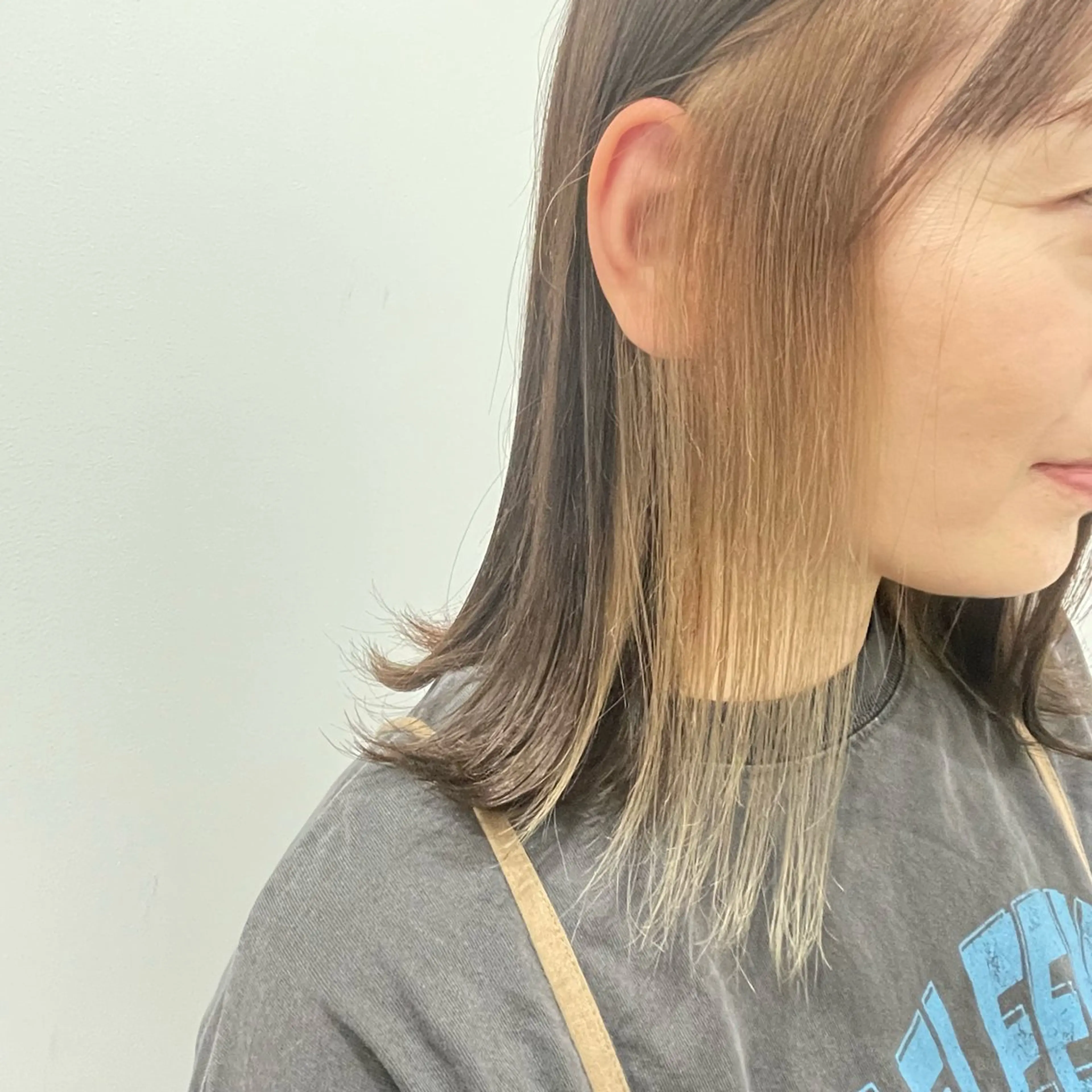 ミディアム HUE所属・西能 心音のヘアスタイル