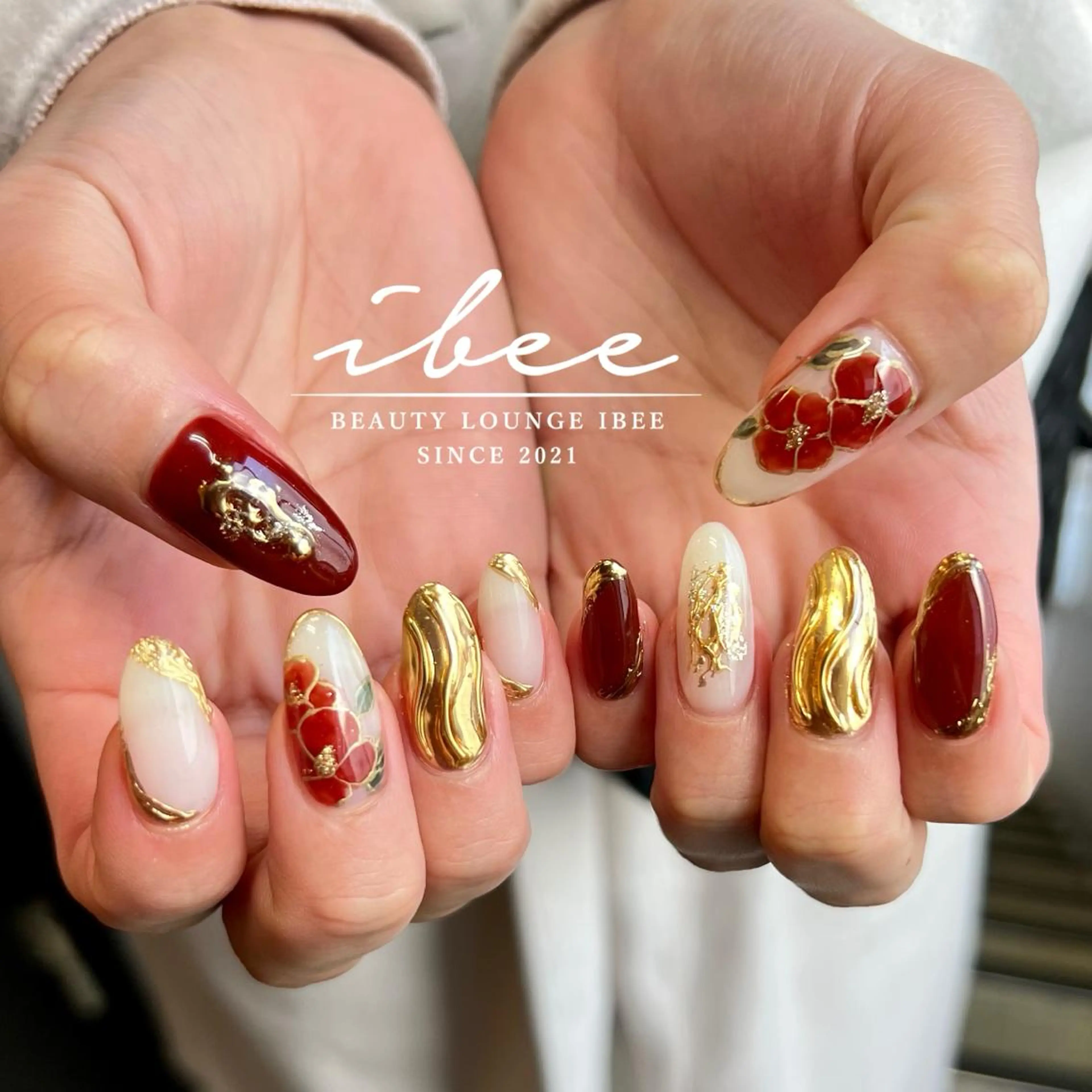 ネイル ハンドネイル ibee nail 🤍yumiのネイルデザイン