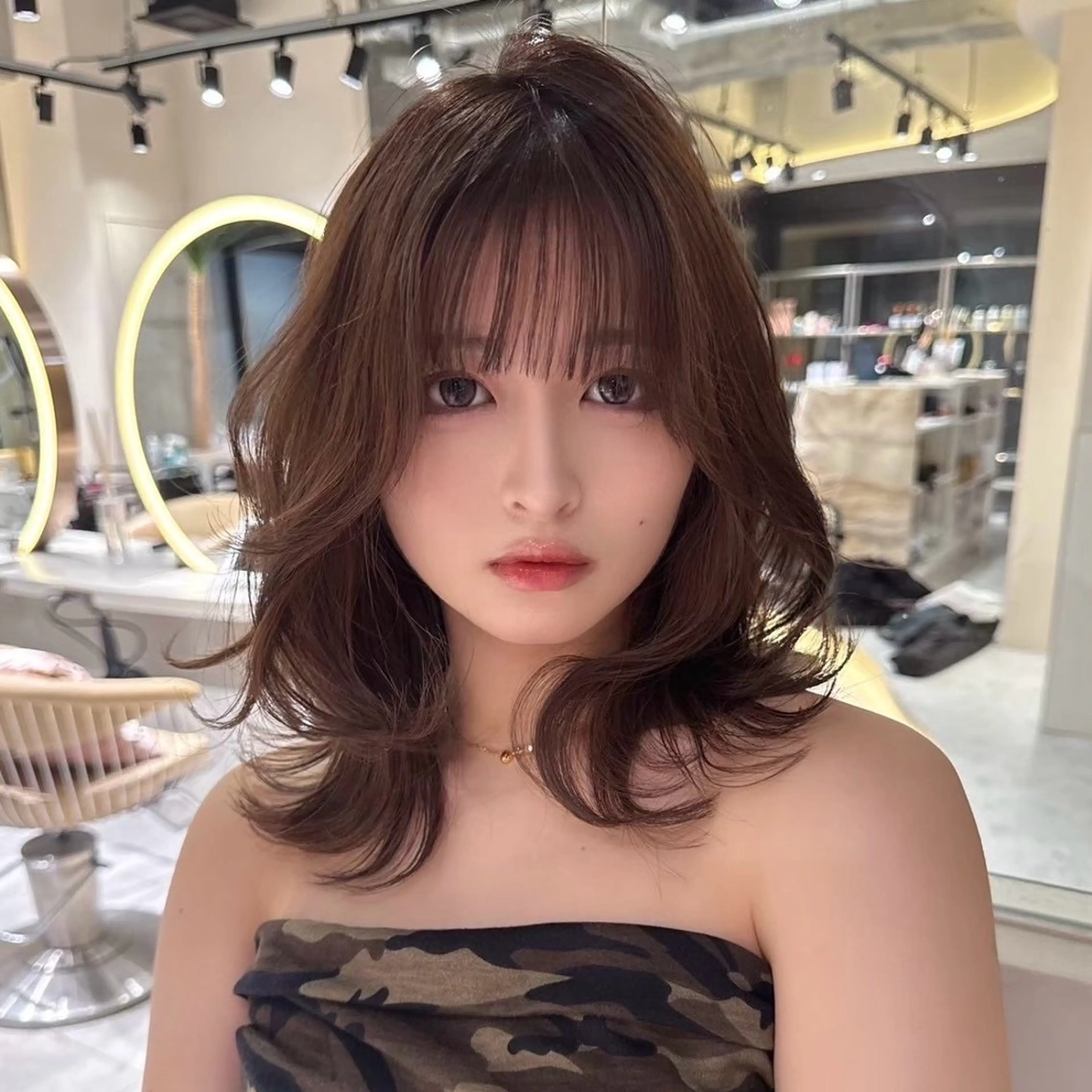 カラー ヘアカラー 🎀Rimi୨୧ ✨艶✨color🎀のヘアスタイル