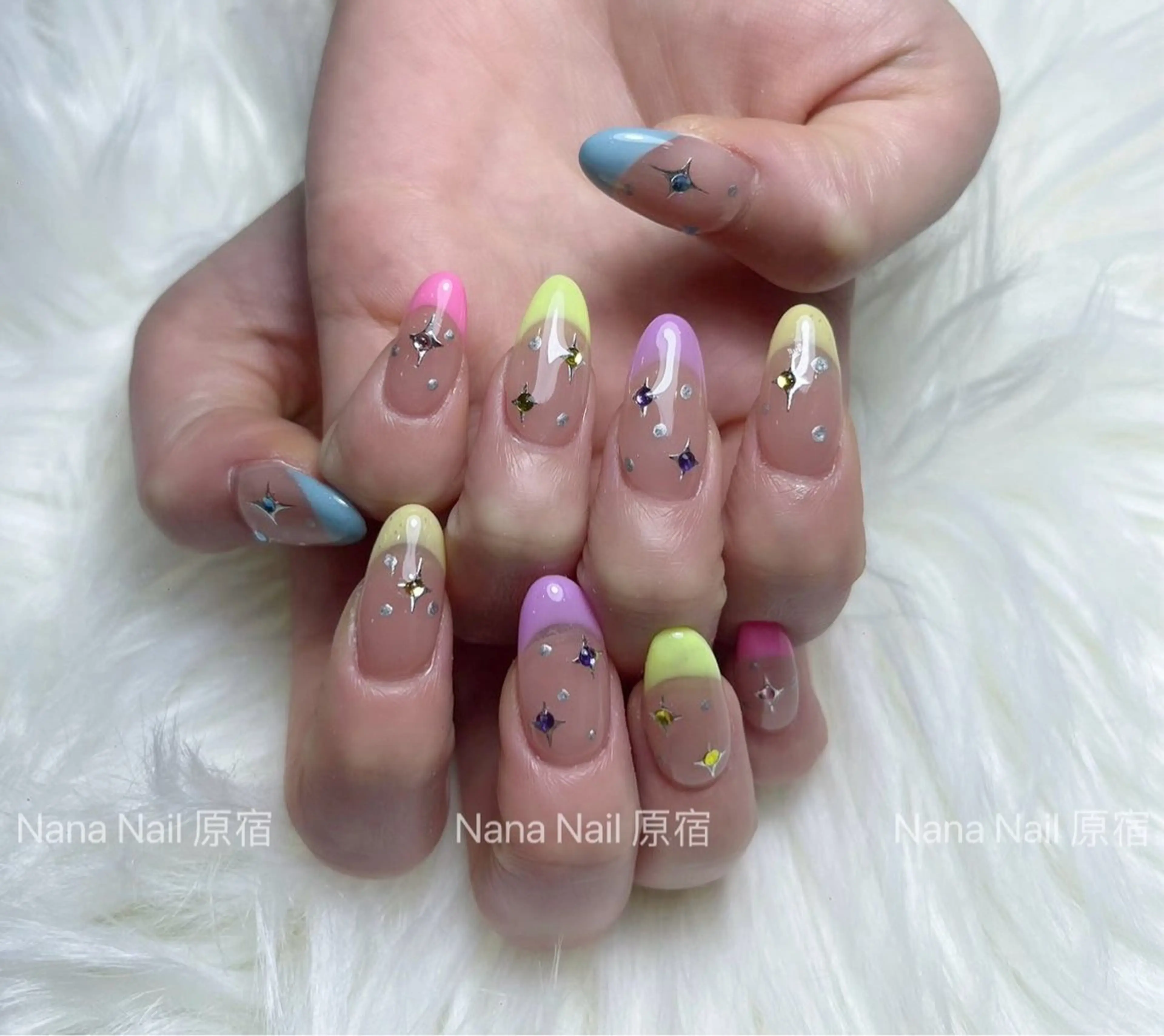 ネイル 持ち込み ハンドネイル Unicorn Nail原宿表参道のネイルデザイン