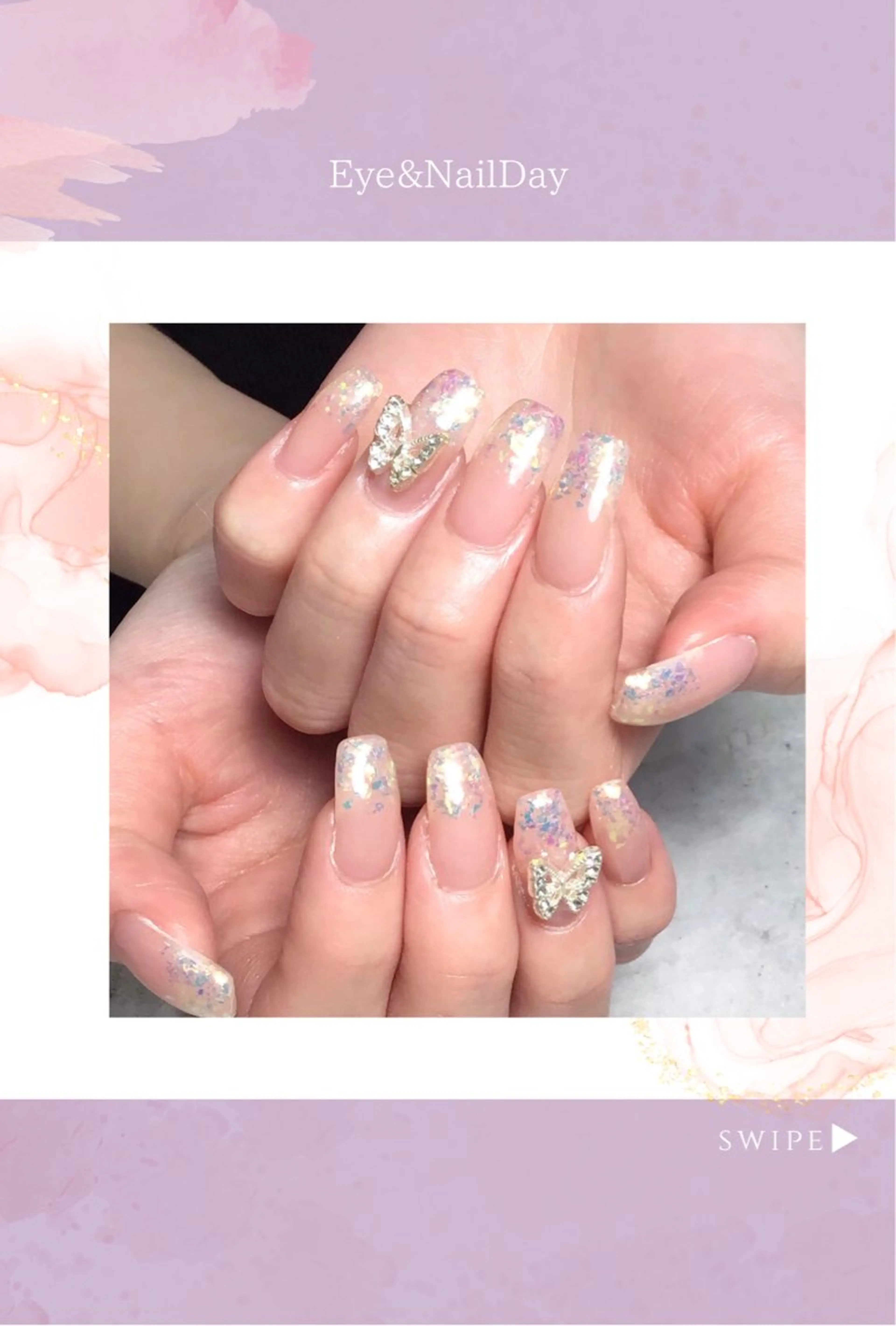 ネイル ワンホンネイル Eye& NailDayのネイルデザイン