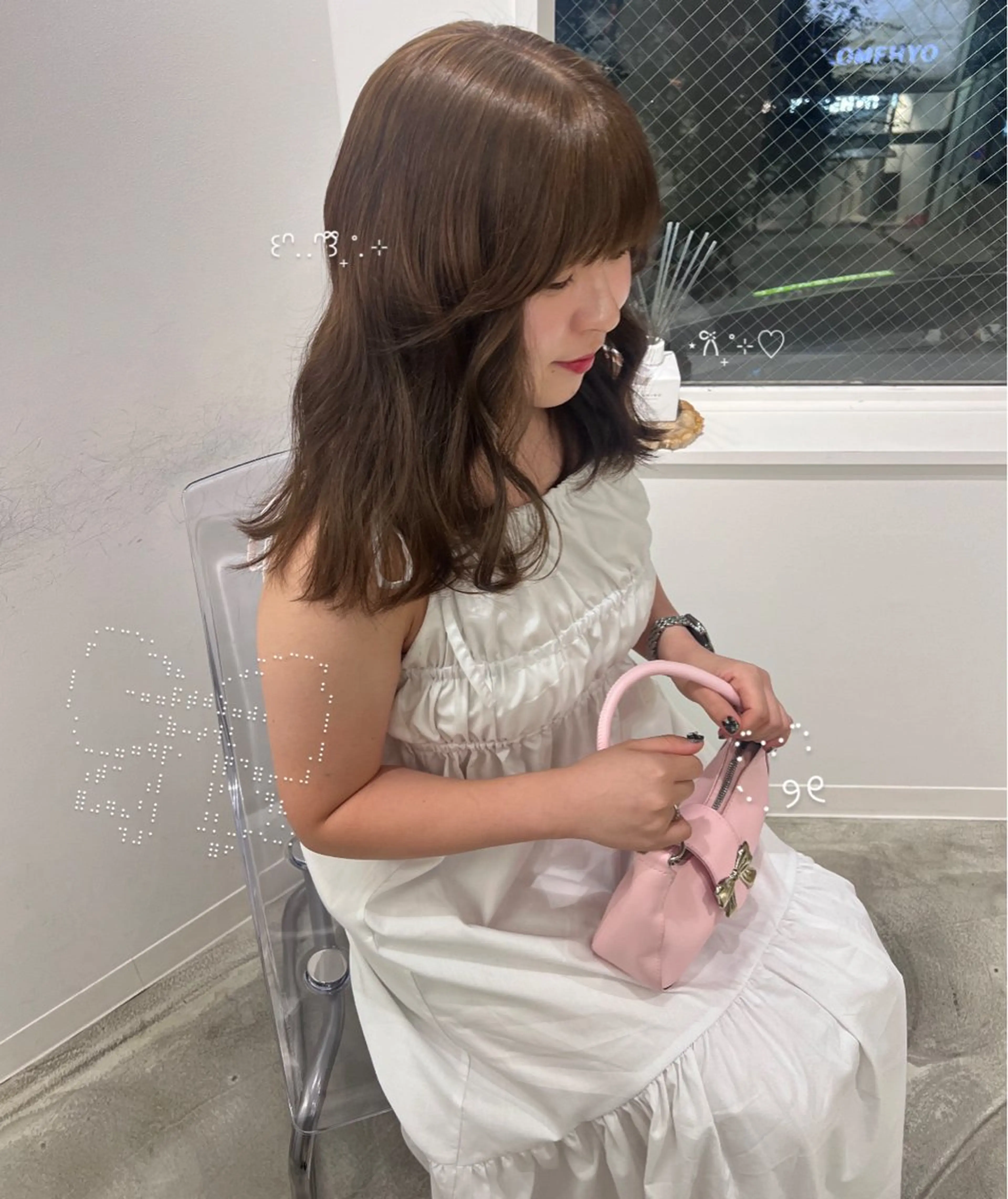 セミロング euphoria新宿通り所属・新宿❤︎ yume🎀のヘアスタイル