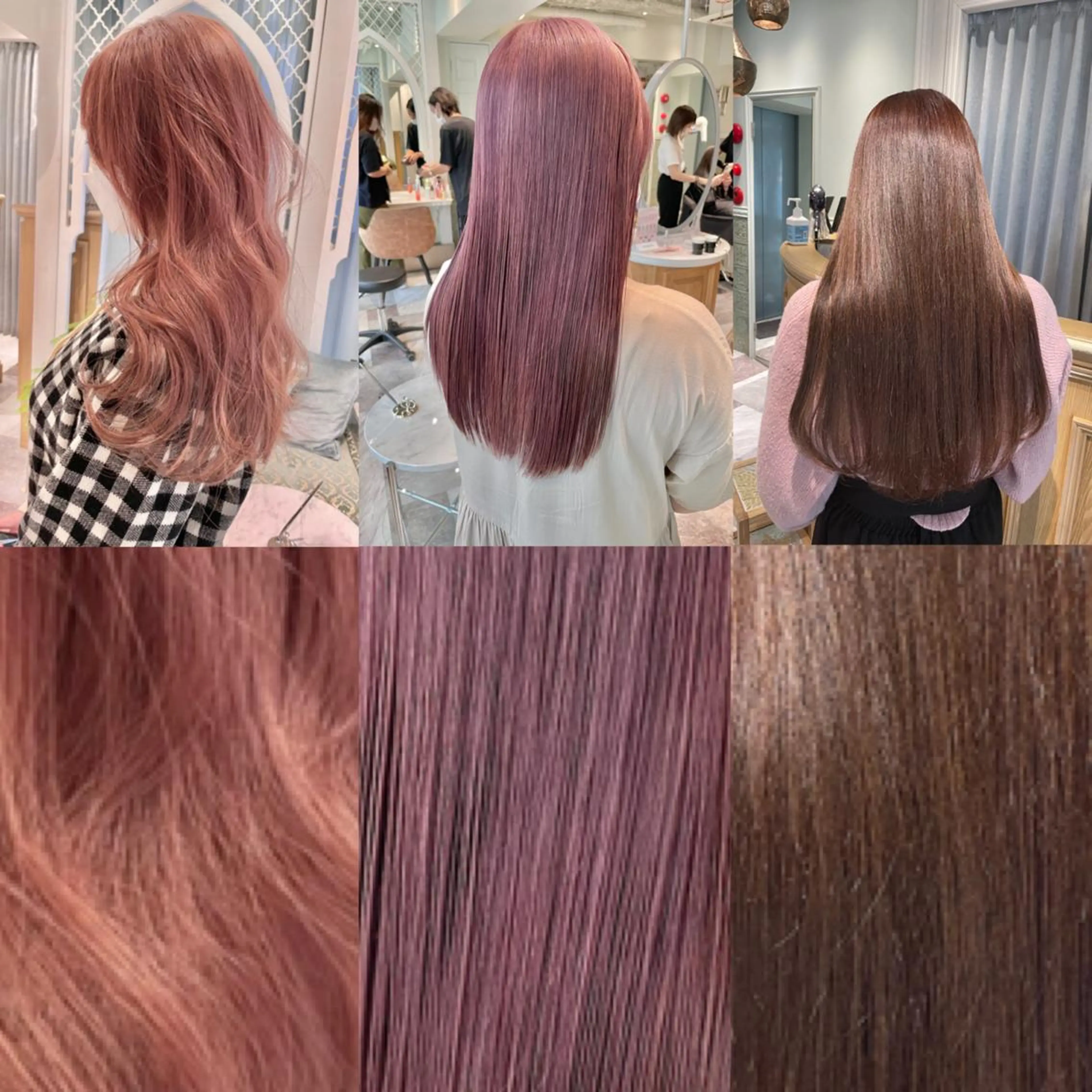 カラー ブリーチ ダブルカラー イヤリングカラー ハイライトカラー インナーカラー Bond Story fleek所属・渡辺 麻衣のヘアスタイル