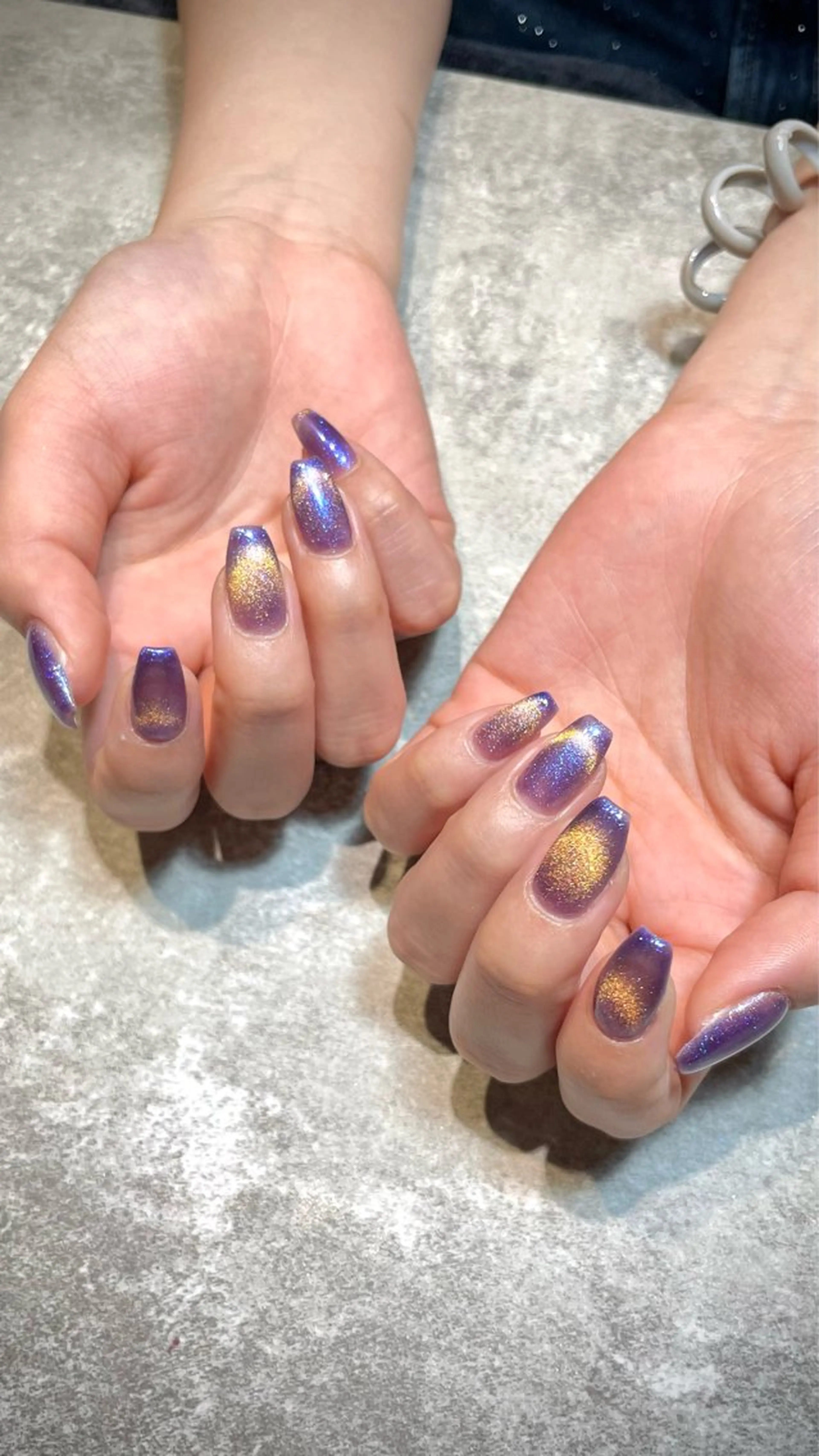 ネイル マグネットネイル ハンドネイル nail moanaのネイルデザイン