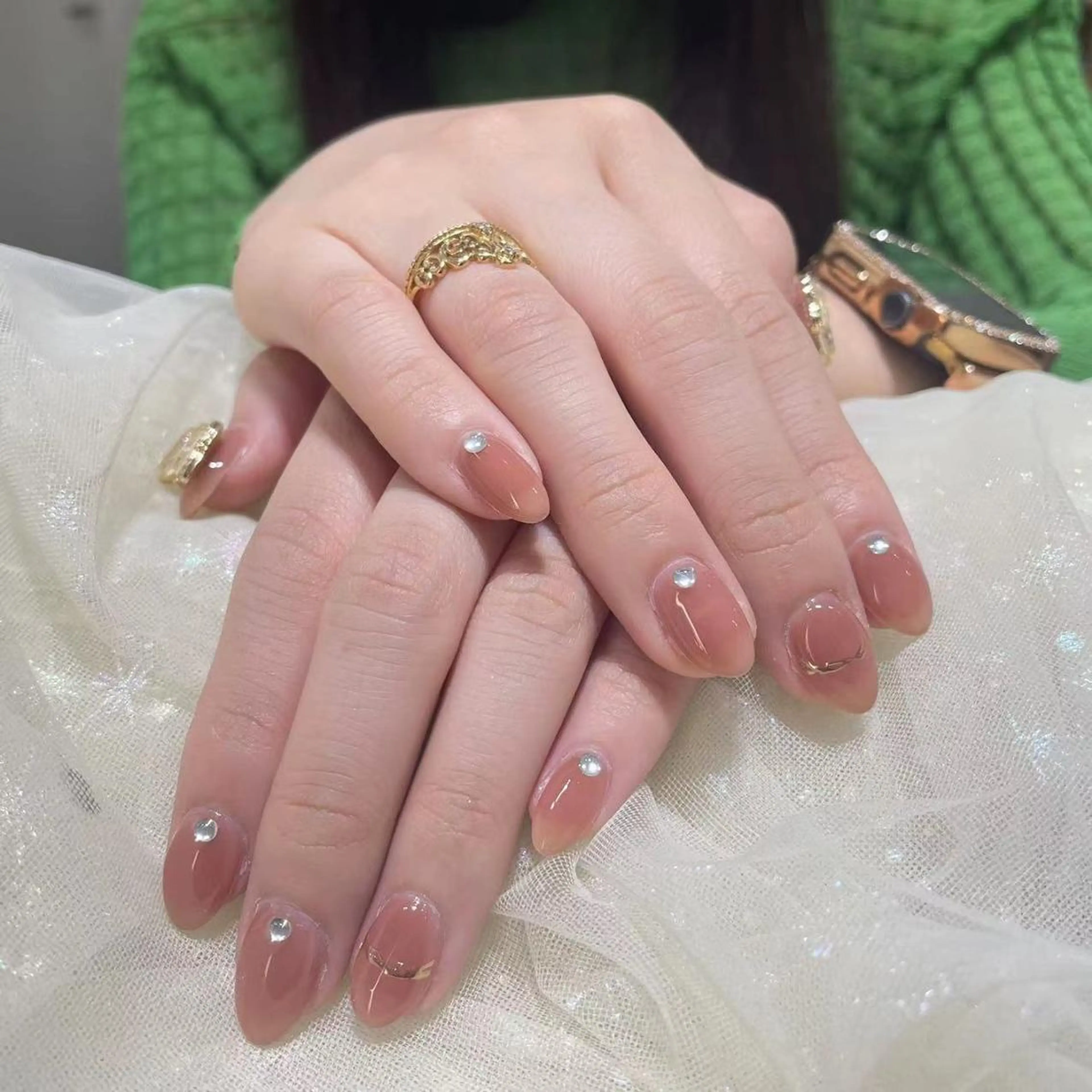 ネイル シンプルネイル Queens ciciのネイルデザイン