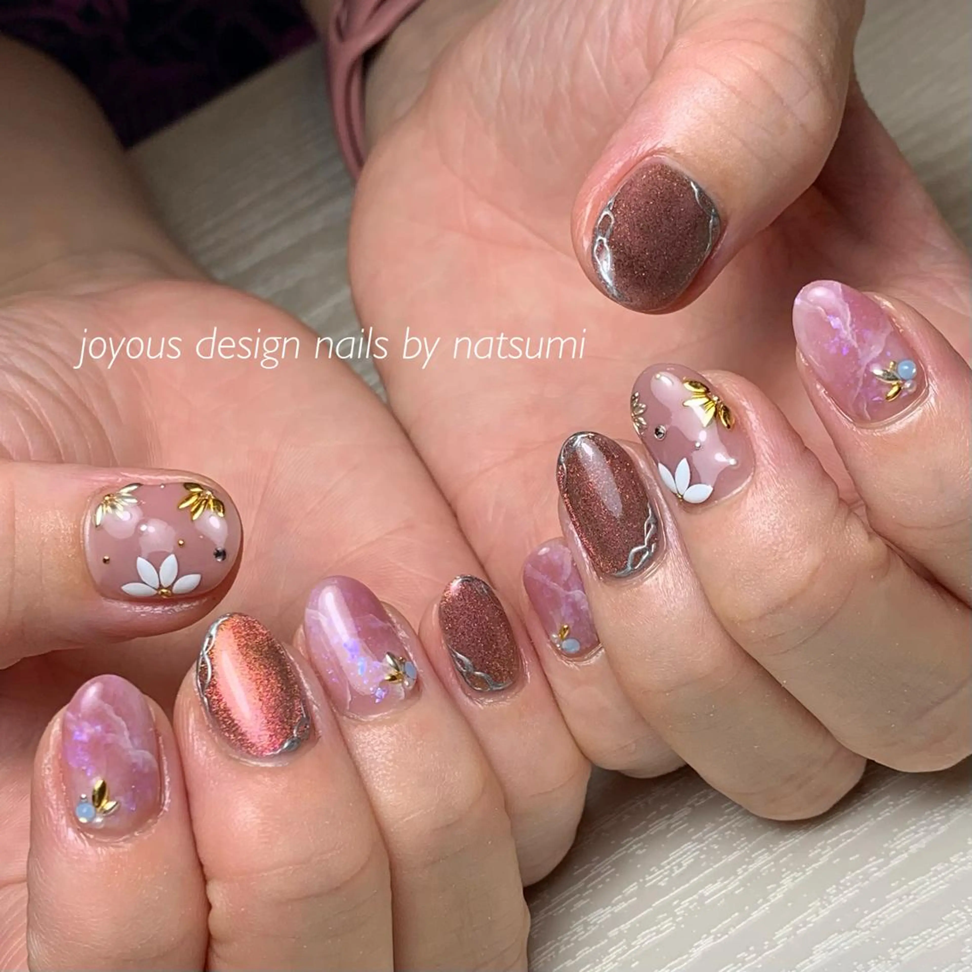 ネイル ハンドネイル jdn natsumiのネイルデザイン