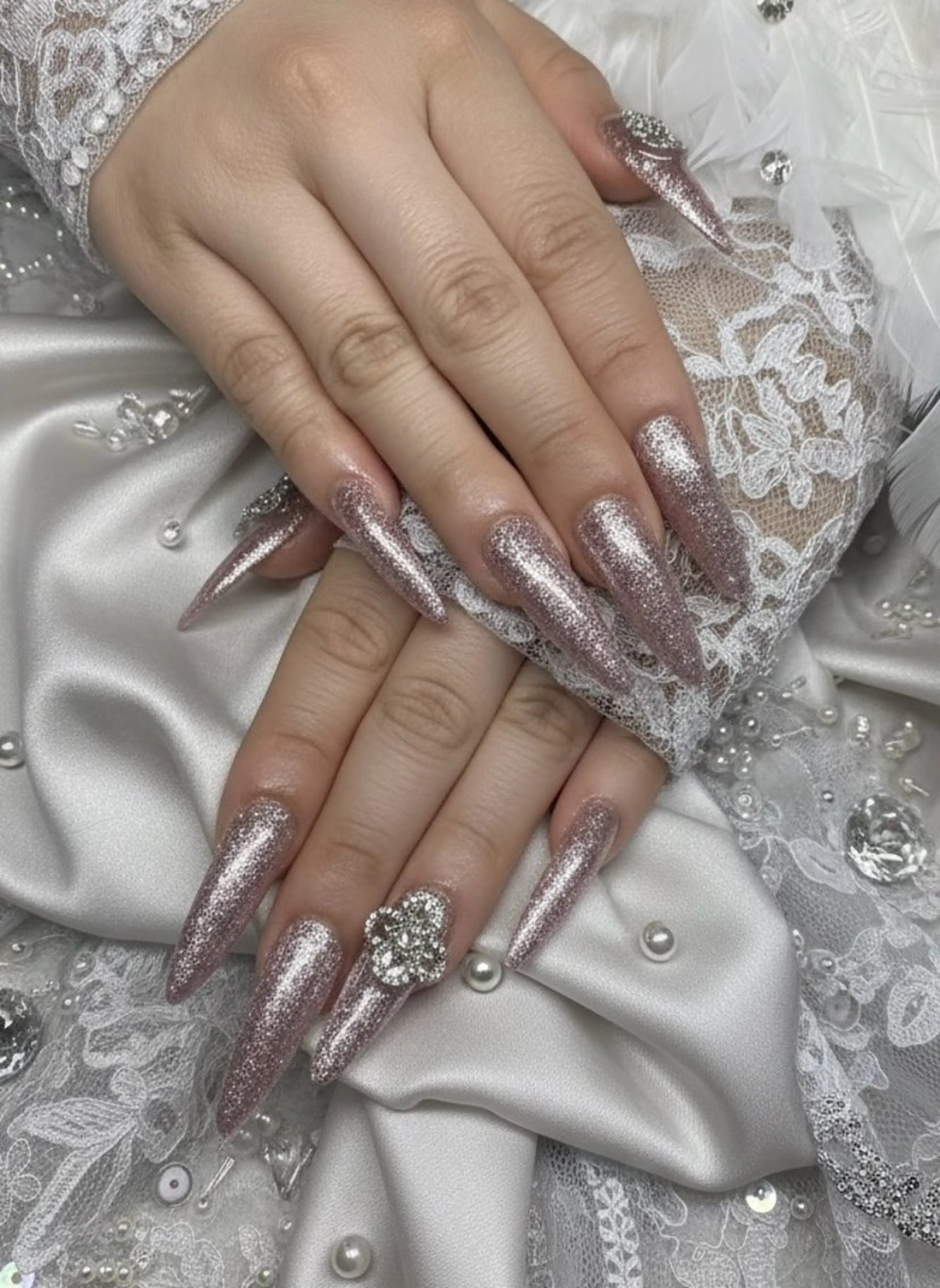 ネイル ピンク ハンドネイル TUNEHA堂 矢場町栄5丁目のネイルデザイン