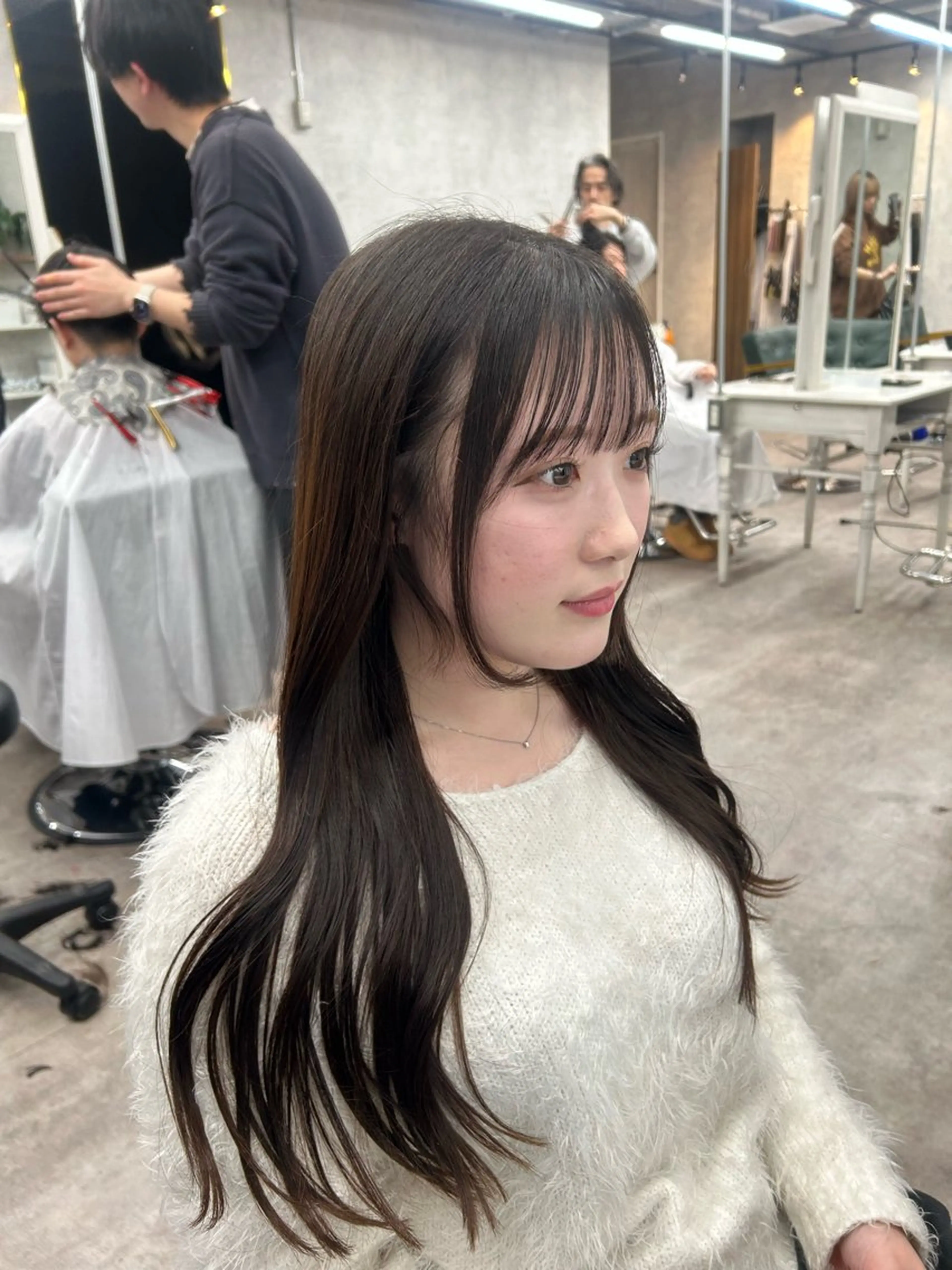 ロング カラー limit ユイカ/ ハイトーンカラー🫟のヘアスタイル