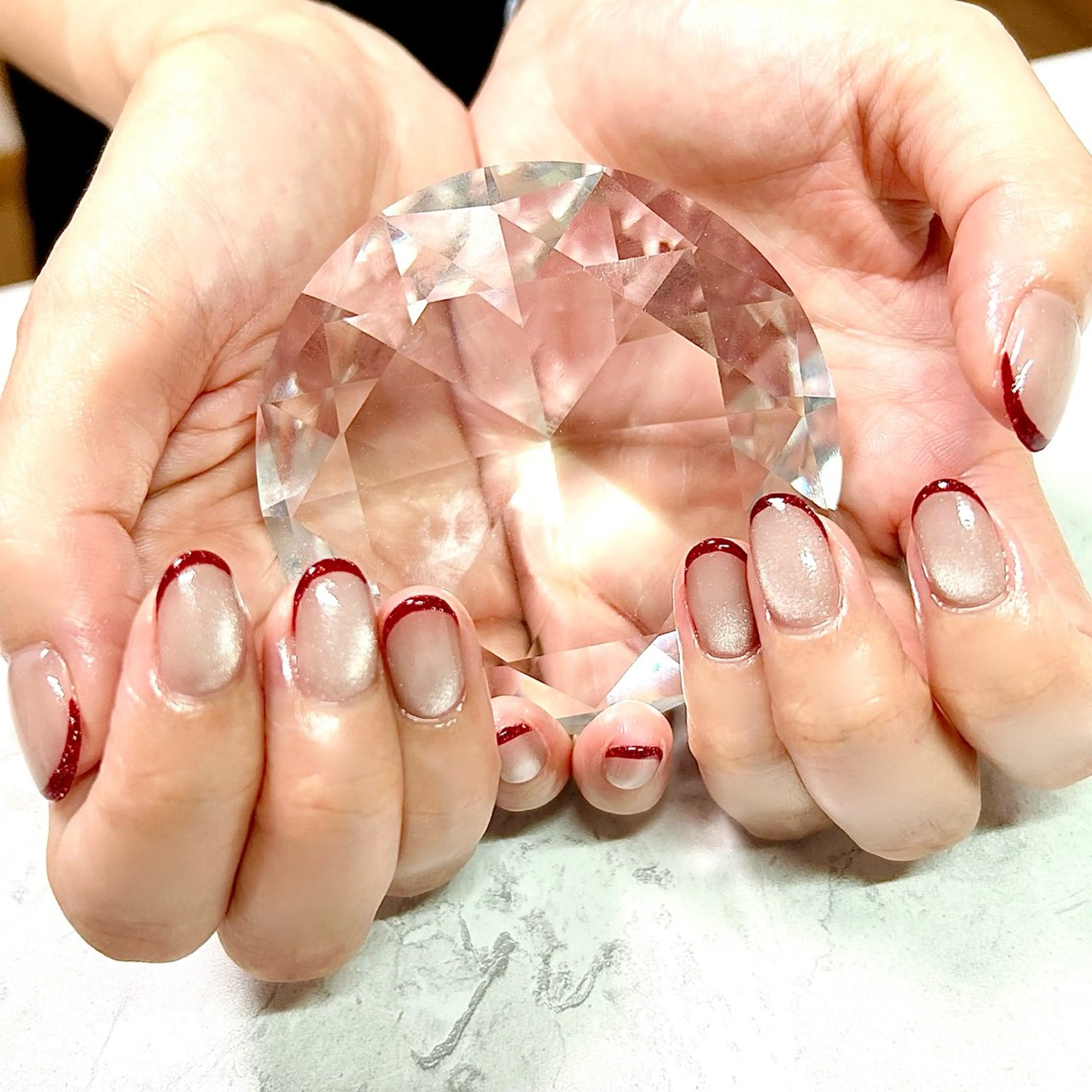 ネイル フレンチネイル private salon Reiのネイルデザイン