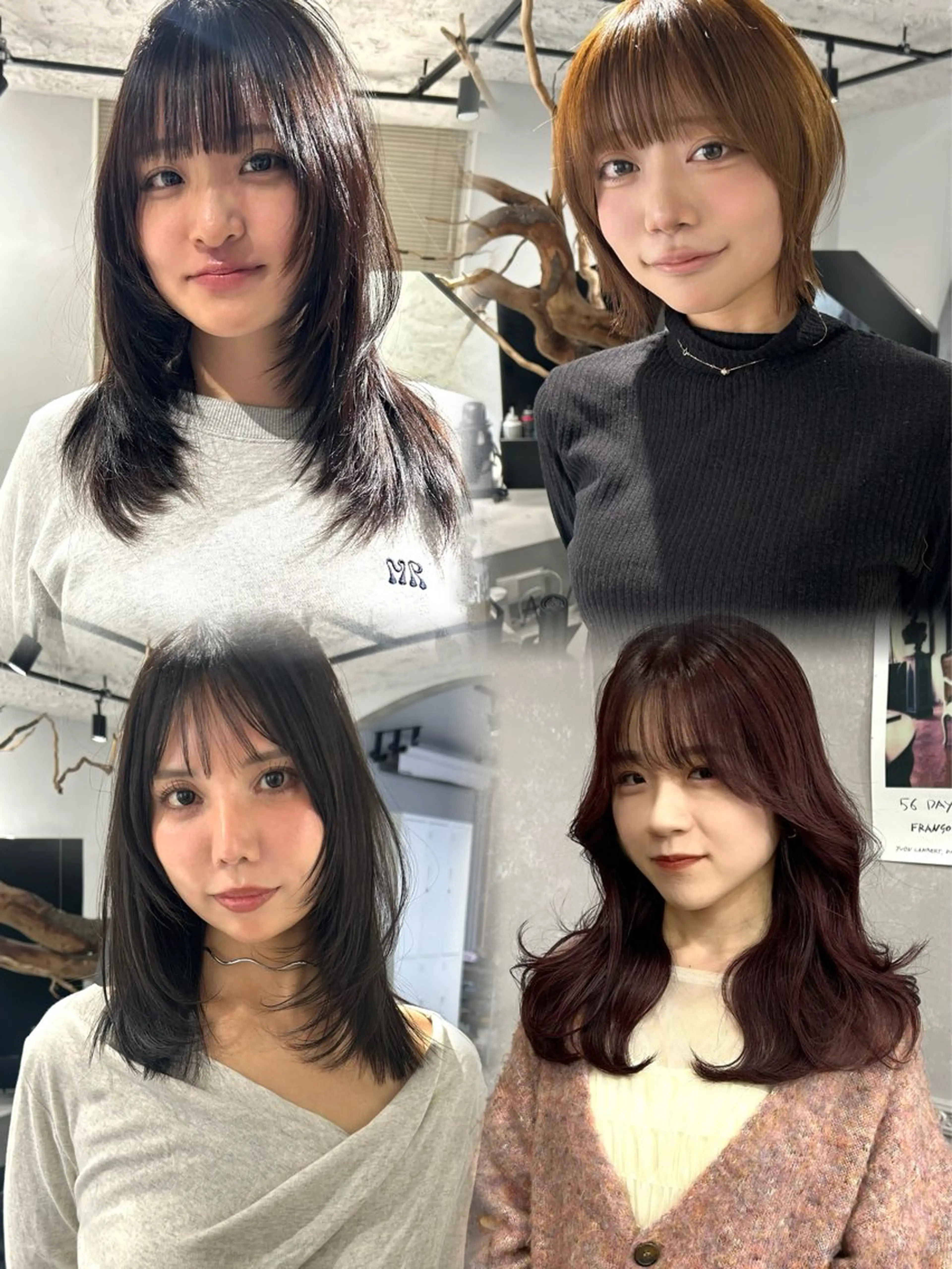 ロング 韓国風ヘア カット ヘアカラー トリートメント 船橋/パーマ/メンズ キチ/RITSU🪡のヘアスタイル