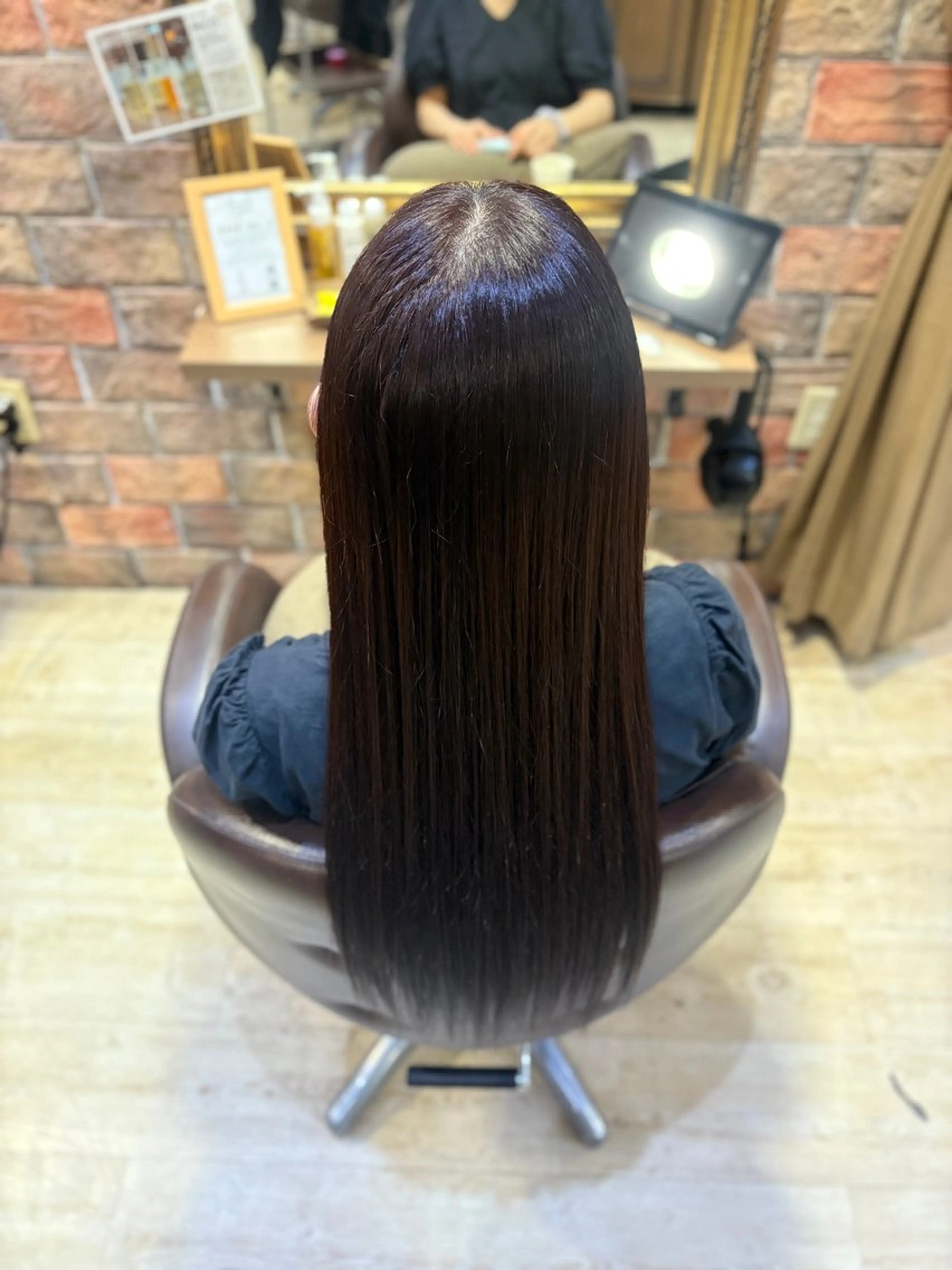 ロング カラー 髪質改善/縮毛矯正 💜COCORO💜のヘアスタイル