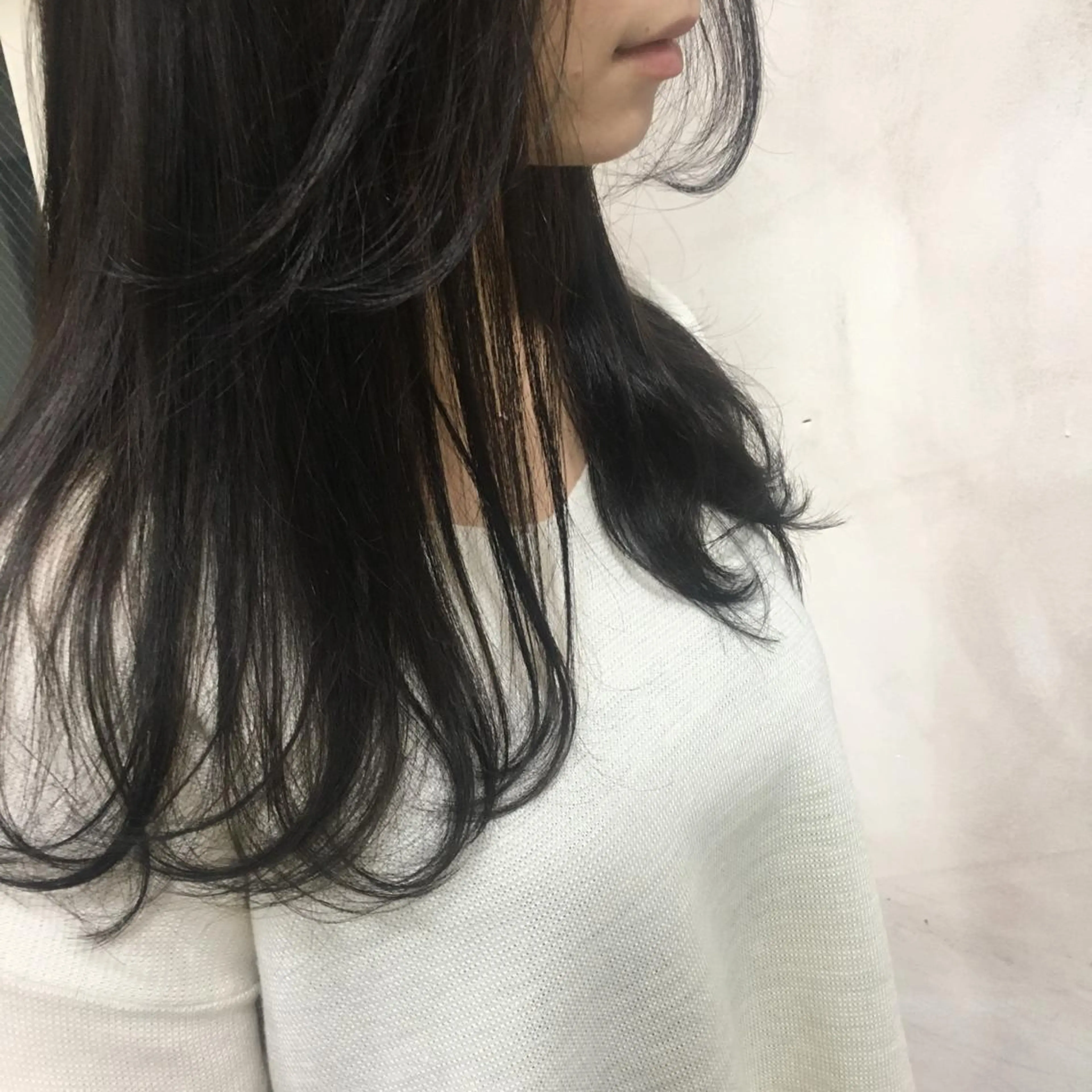ミディアム セミロング ロング カラー せこぐち まいのヘアスタイル