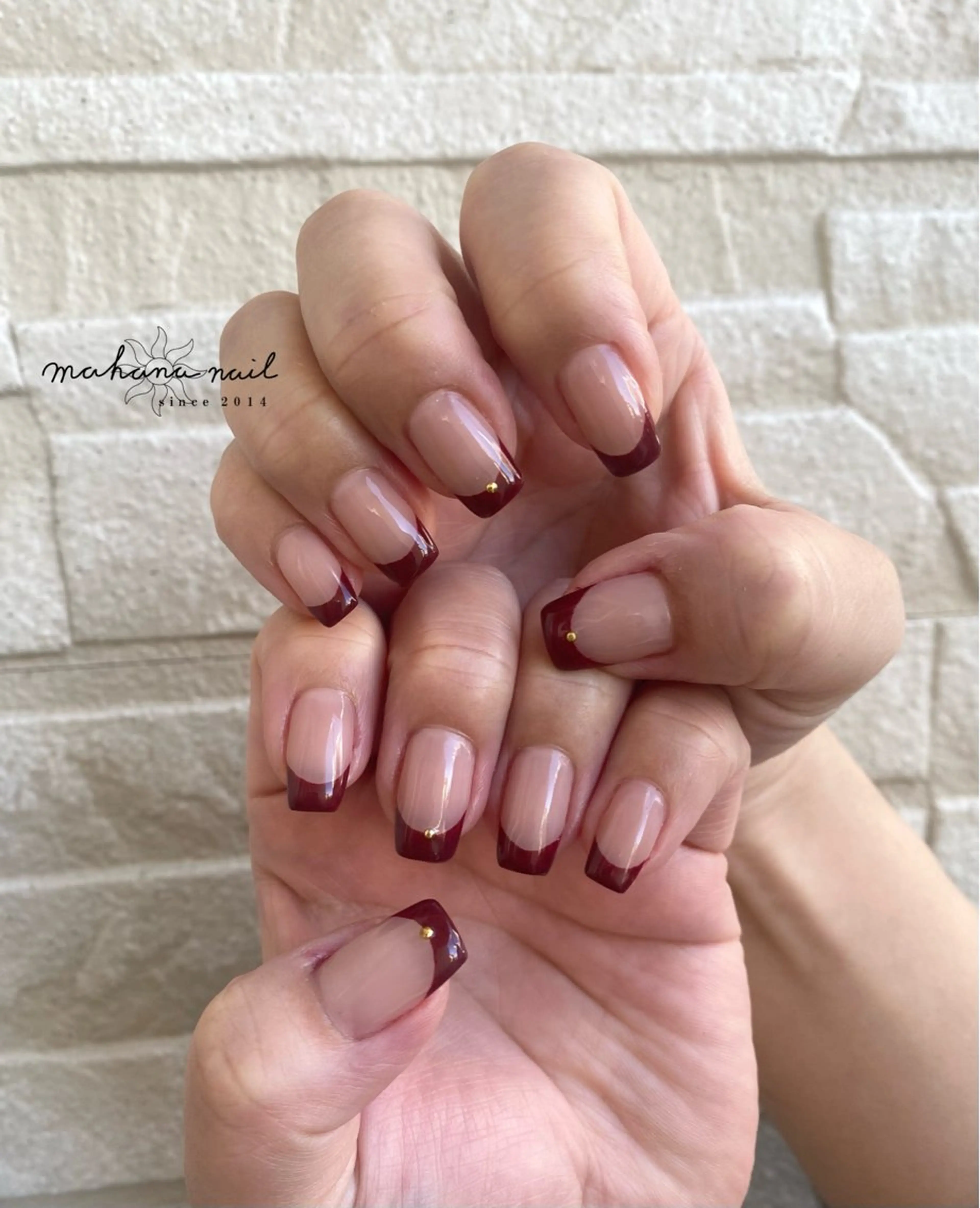 ネイル フレンチネイル mahana nailのネイルデザイン