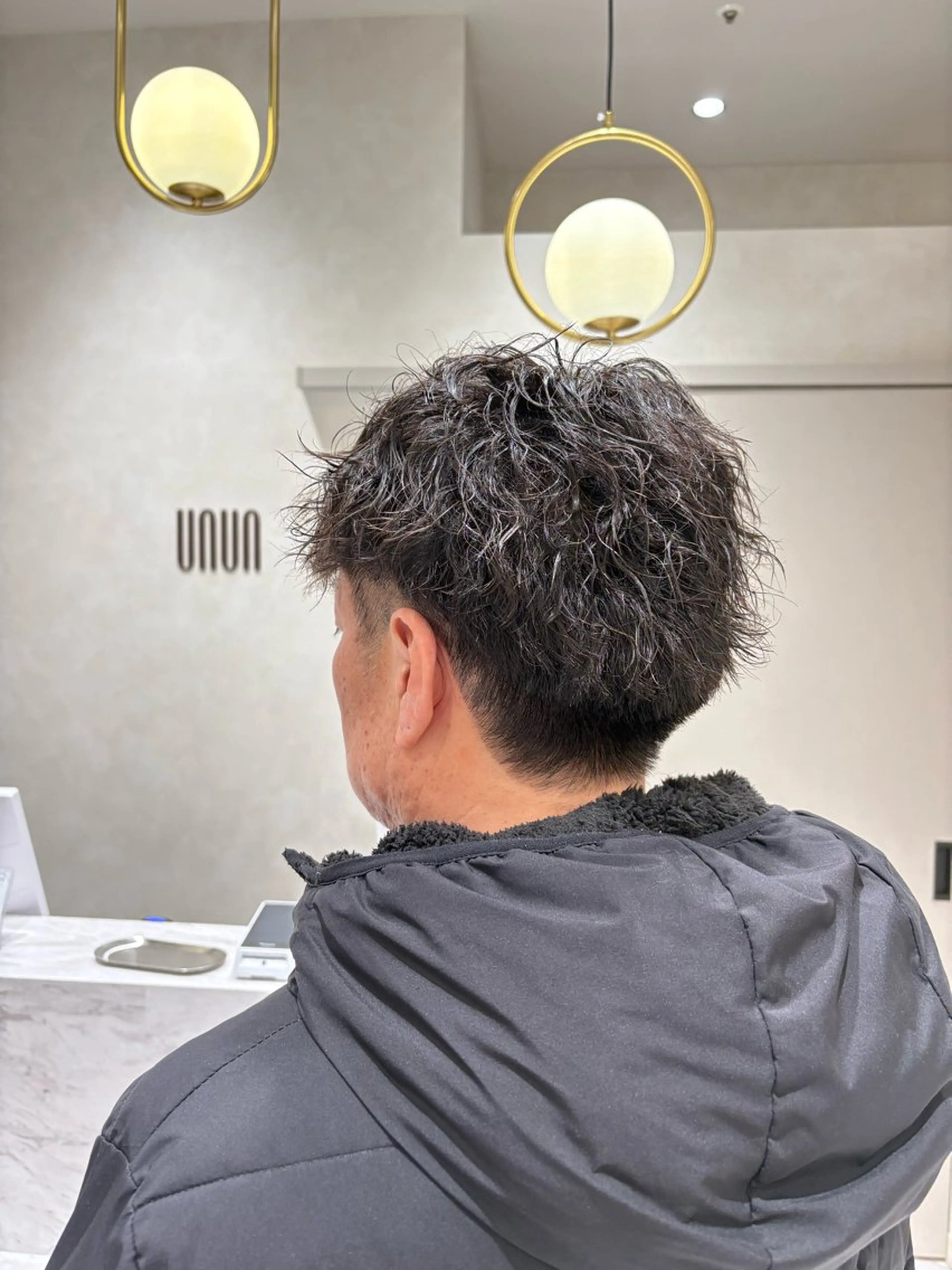 パーマ メンズ カット パーマ メンズカット募集🎀 陸 愛夏のヘアスタイル