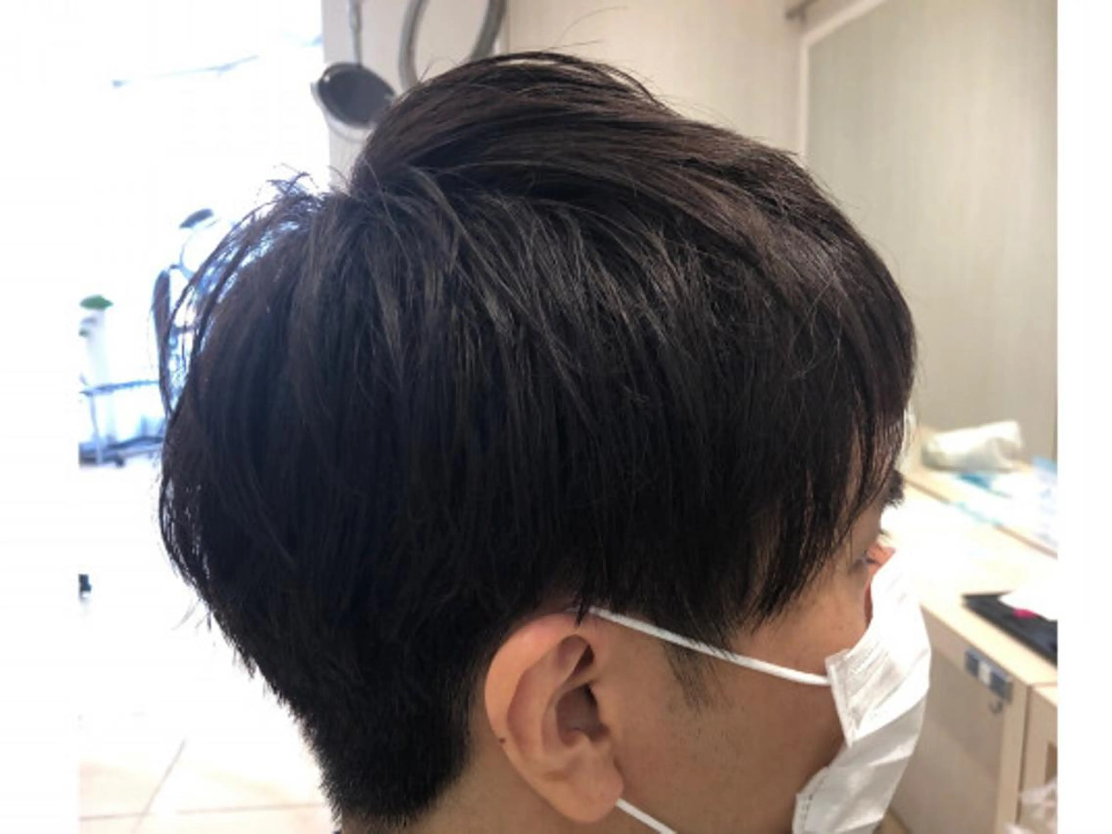 メンズ カジサ ケイコのヘアスタイル