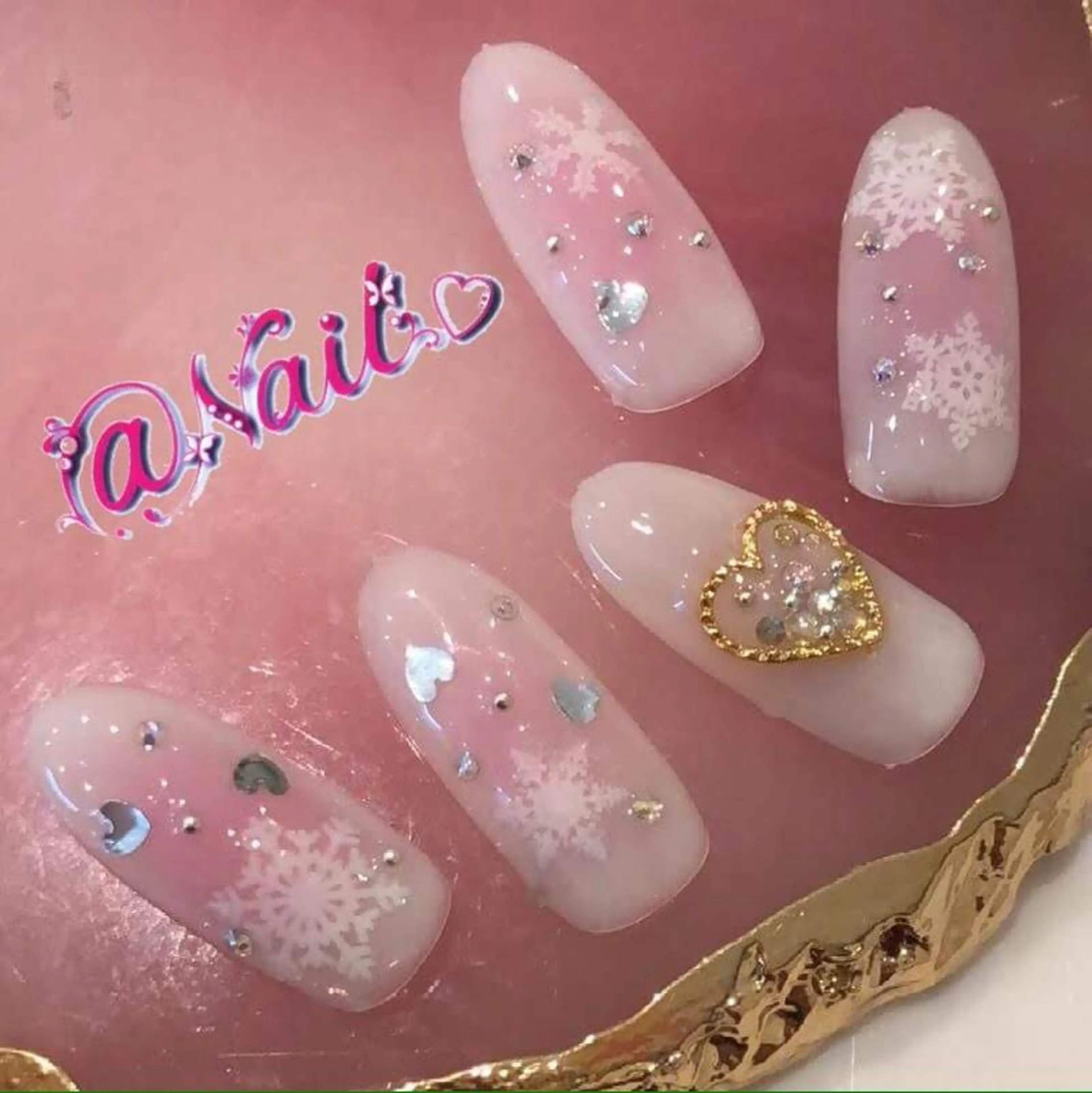 ネイル ネイルチップ 小尾 栞のネイルデザイン