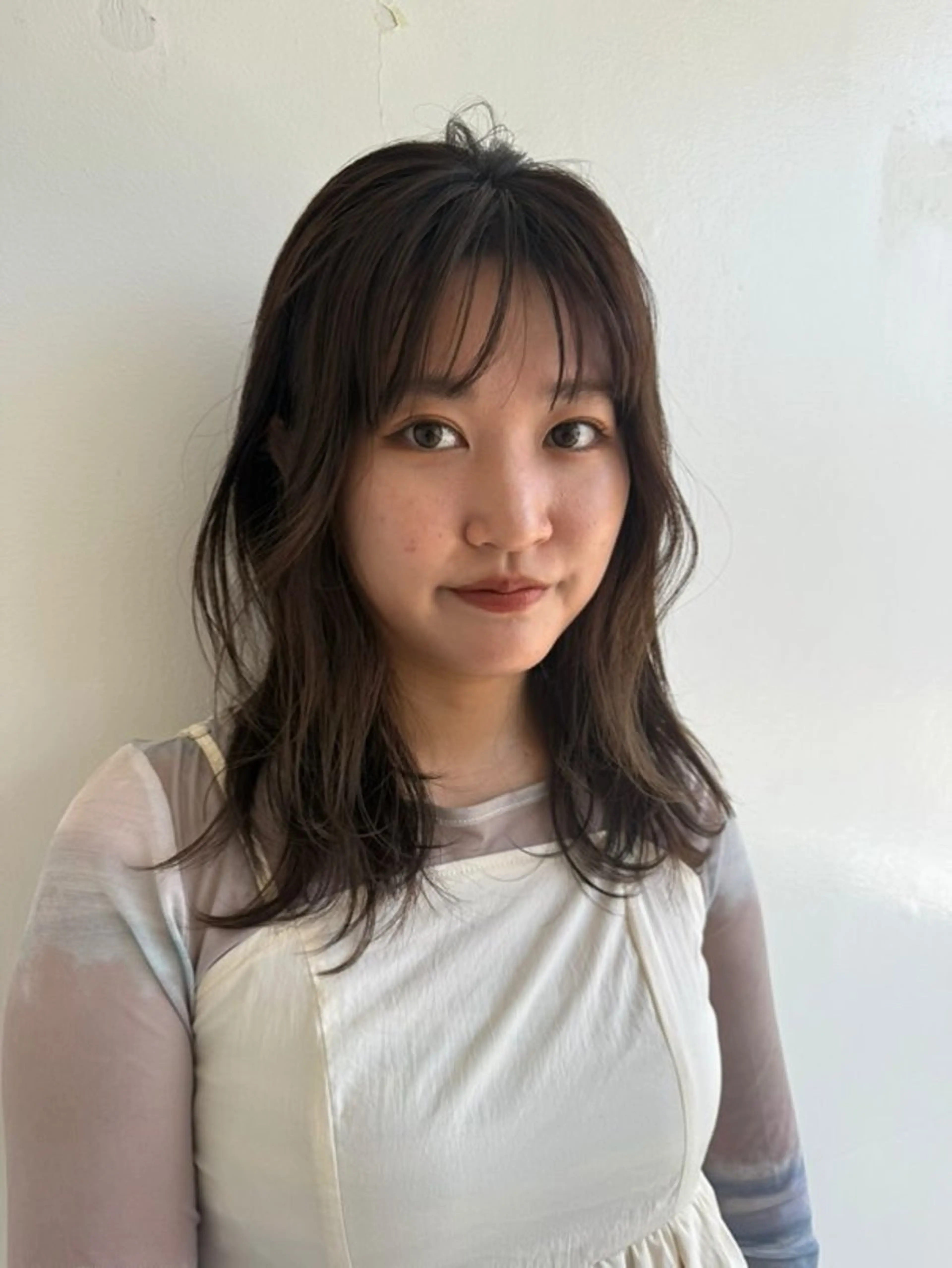 ミディアム カット トリートメント MODEK's アヤナのヘアスタイル