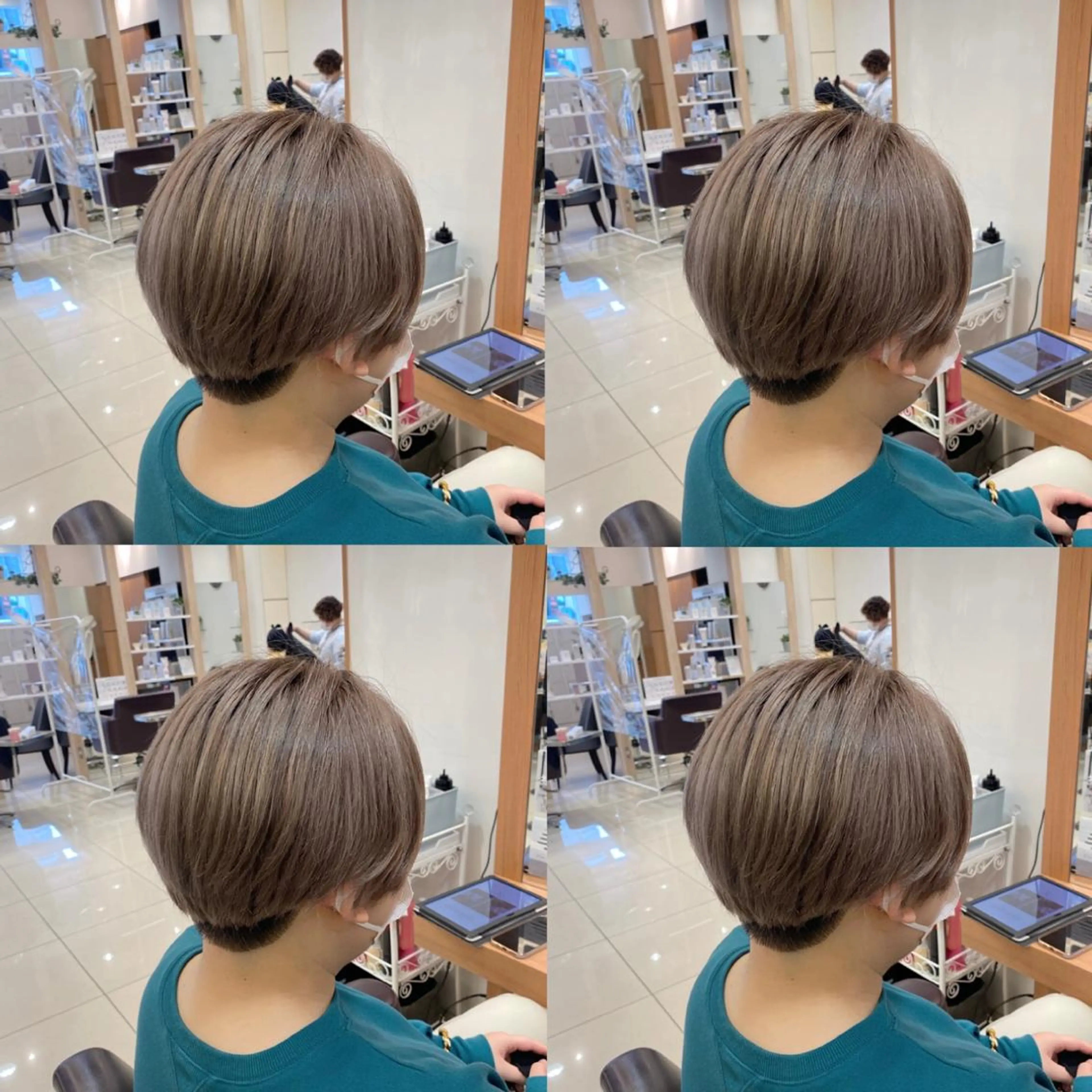 ショート ヘアカラー トリートメント 【カラー指名No 1✨】HIBIKIのヘアスタイル