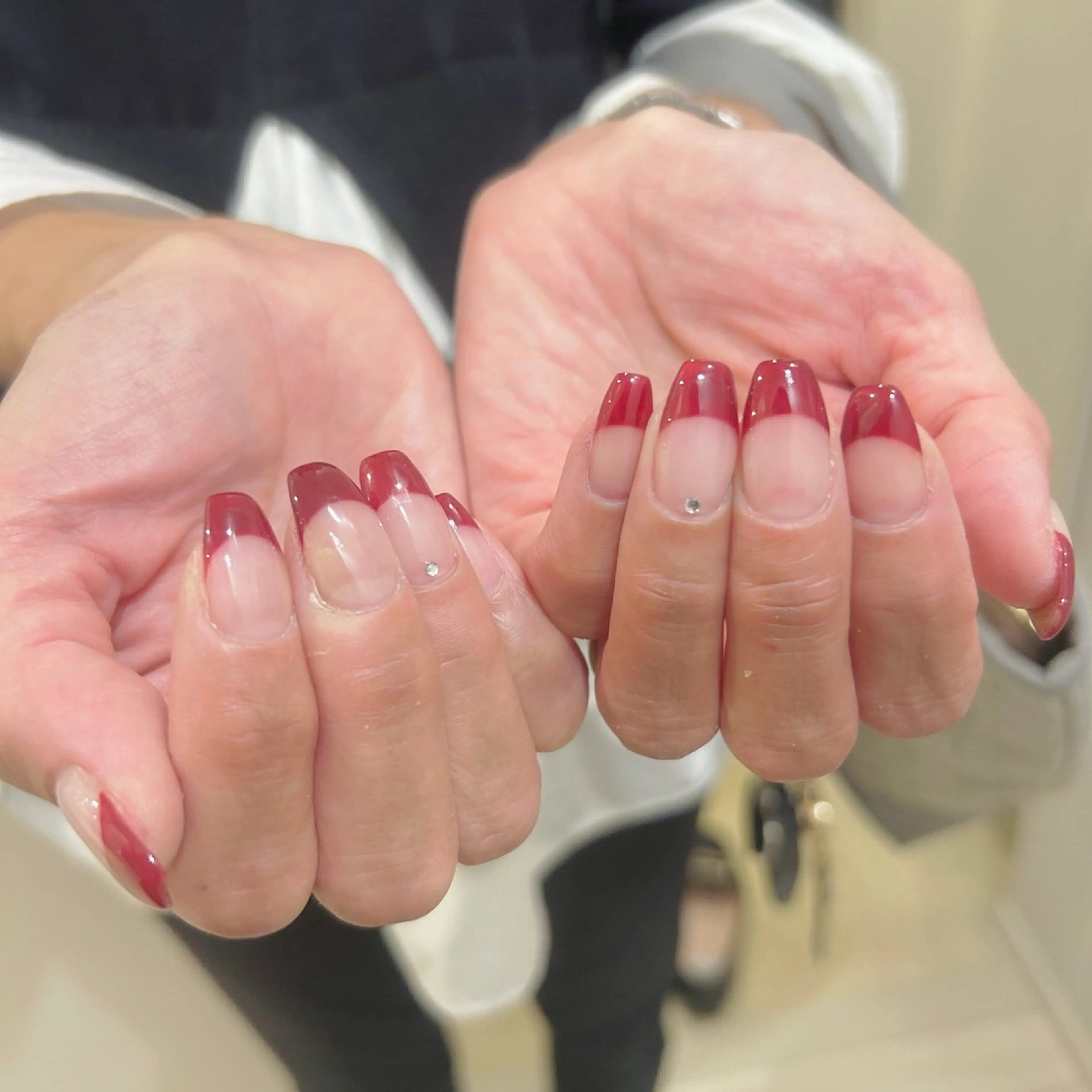 【ハンド】オフなし　フレンチorカラグラの写真