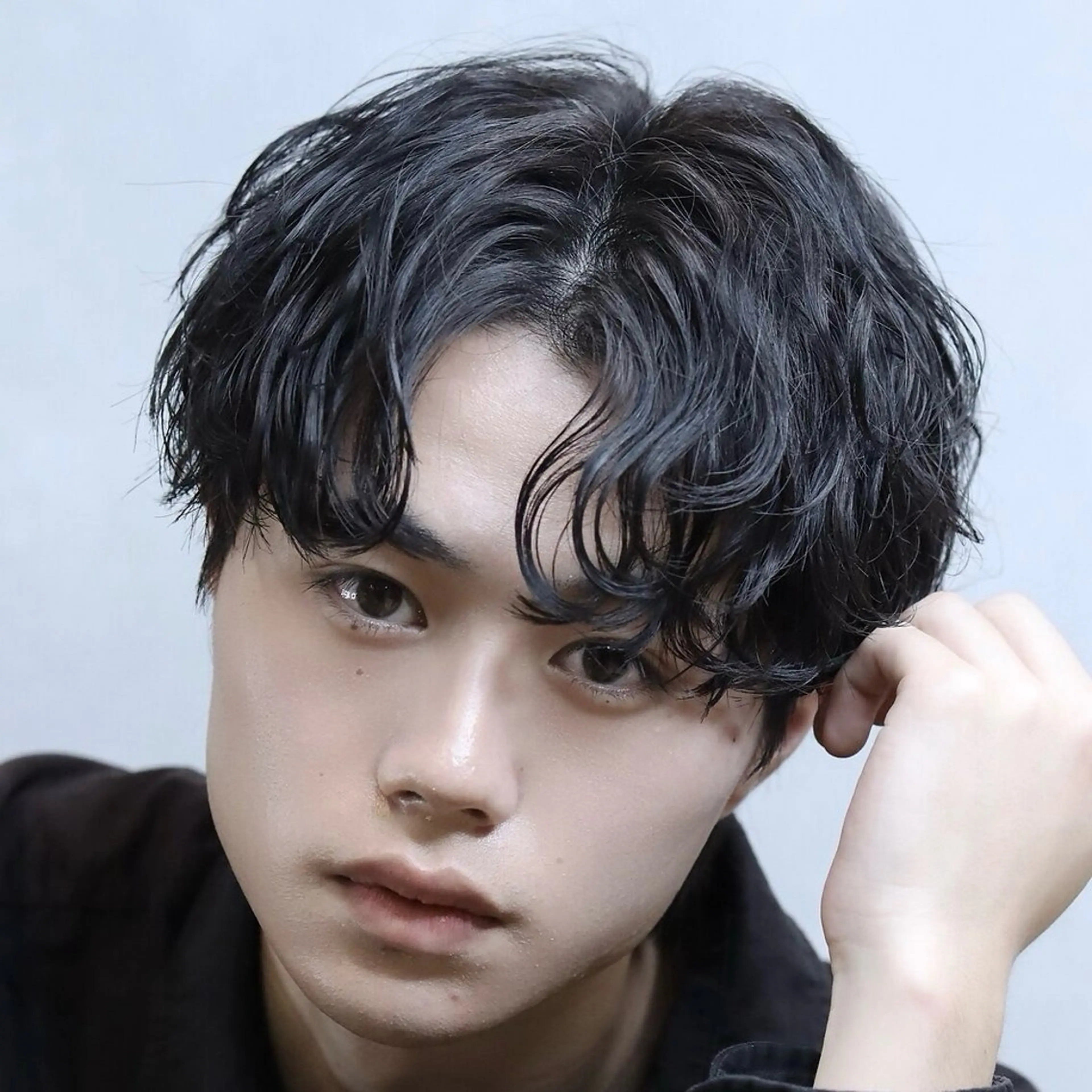 パーマ メンズ メンズパーマ スパイラルパーマ カット パーマ メンズ特化/パーマ/ ブリーチ/福島 千颯のヘアスタイル