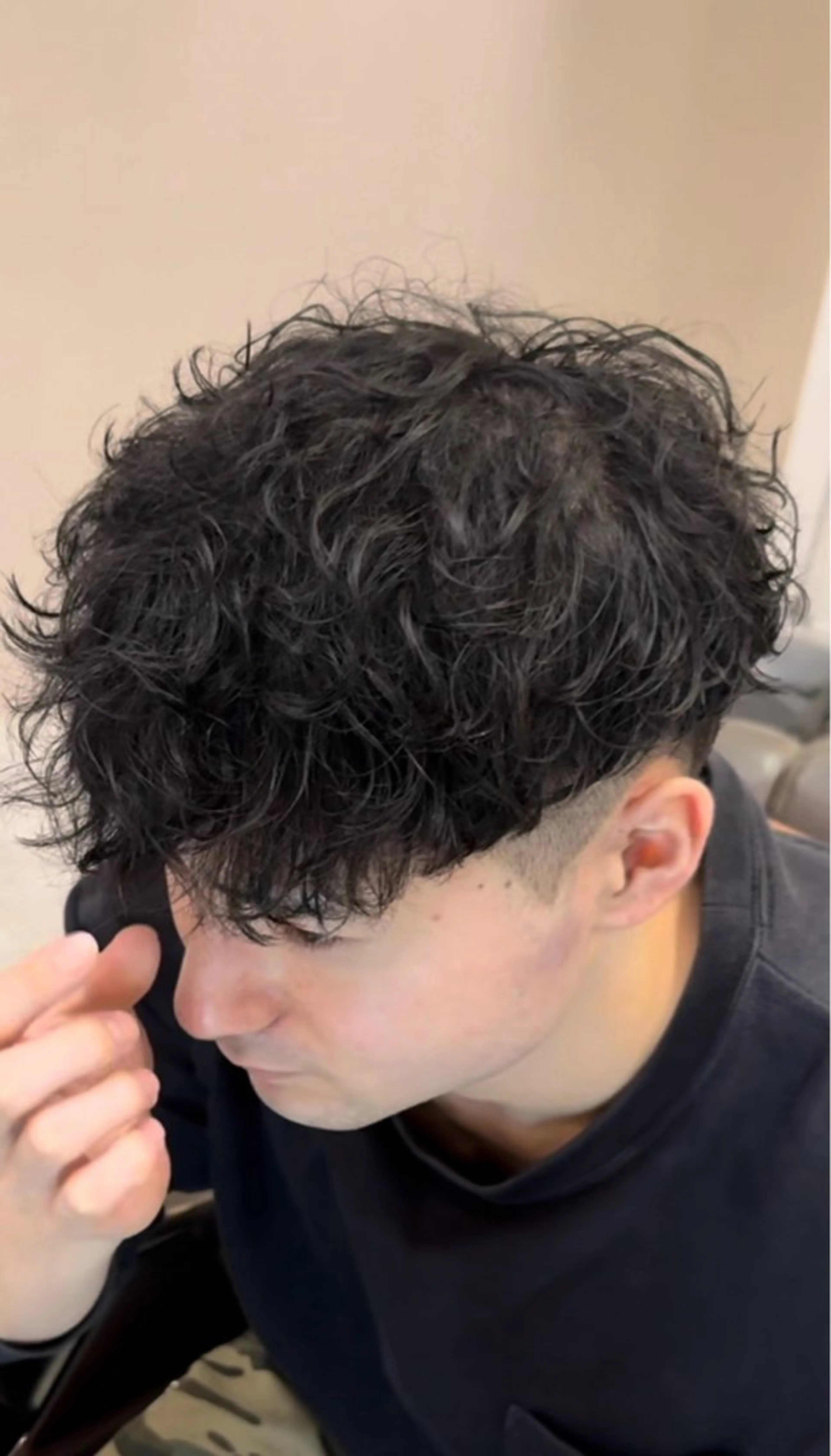 ショート カラー パーマ 山脇 郁叶のヘアスタイル