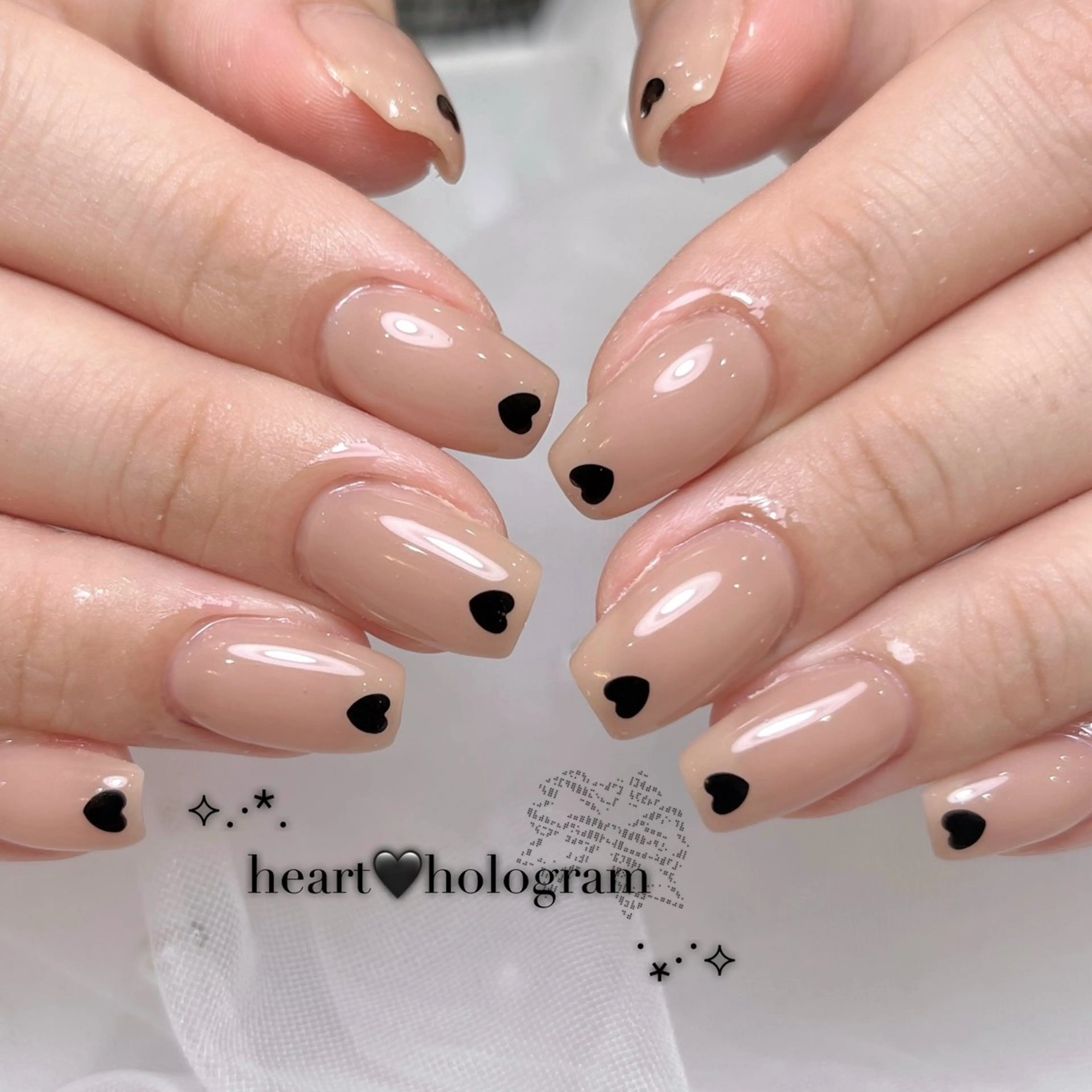 ネイル ハート エルバイノリコ加藤 パラジェル取り扱い店のネイルデザイン