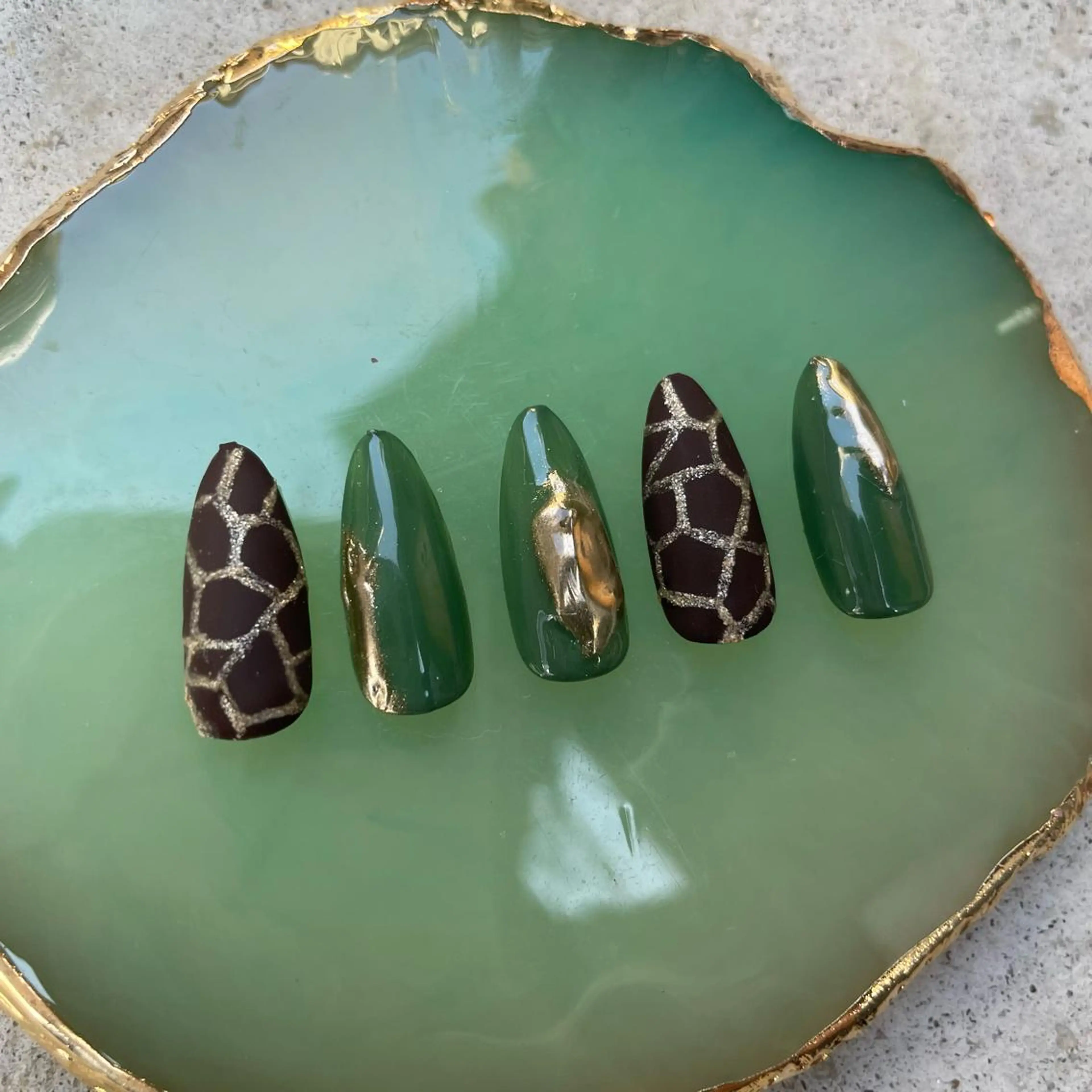 ネイル Sea  nail by emaのネイルデザイン