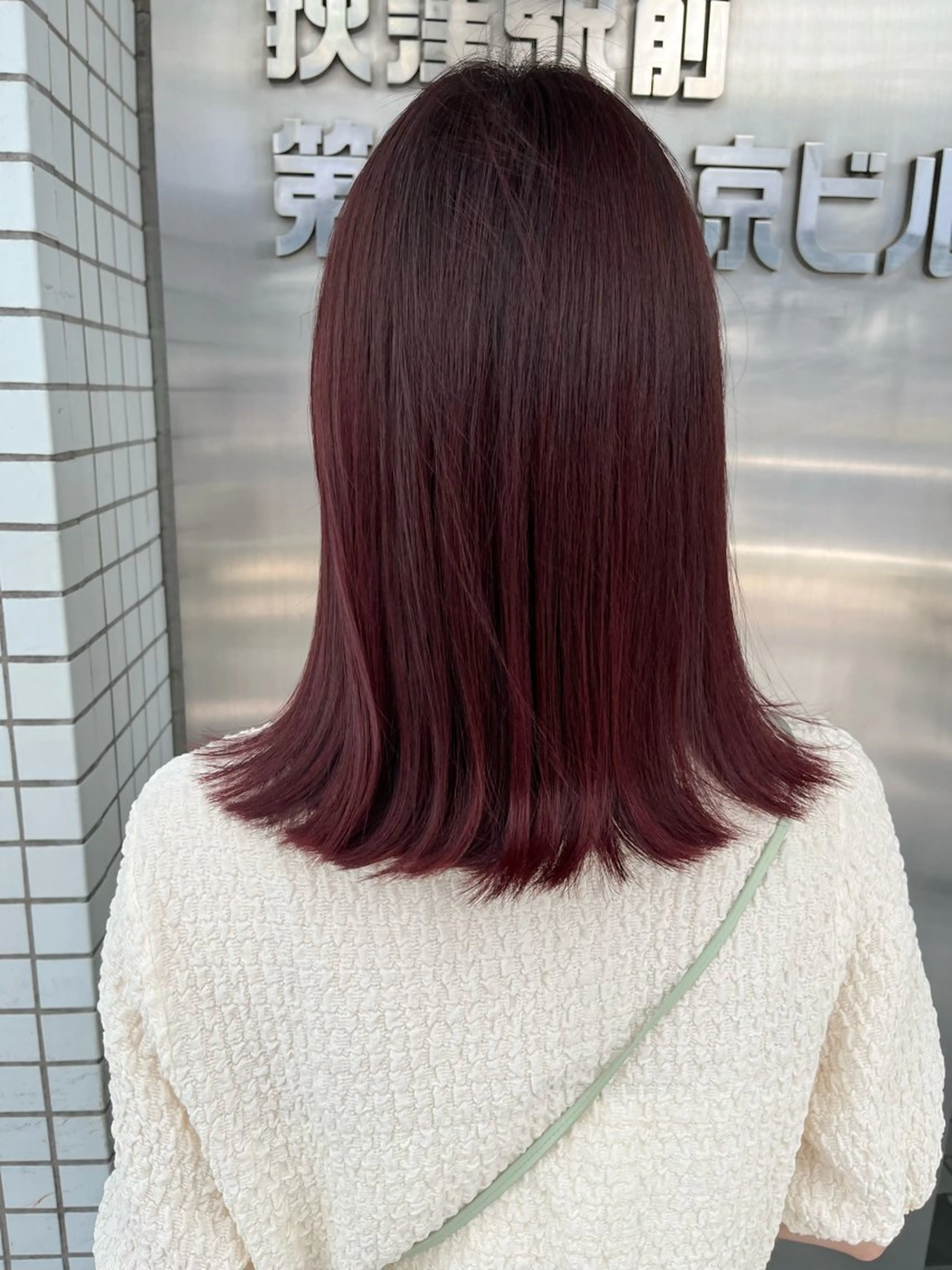 カラー 暖色艶カラー♥️ nagi♥️のヘアスタイル