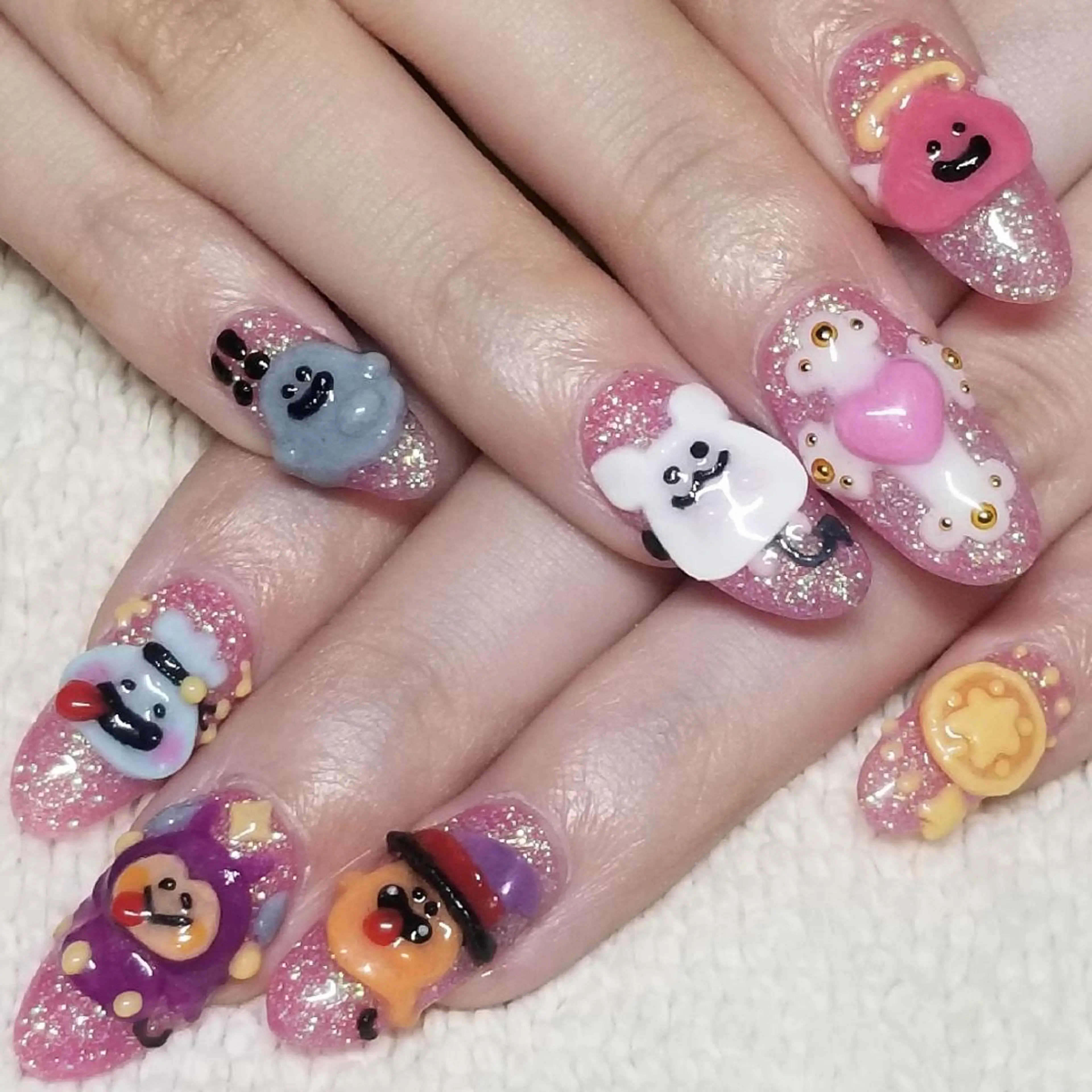 【初回オフ無料!】ハードジェル(ハンド) プレミアムアートの写真