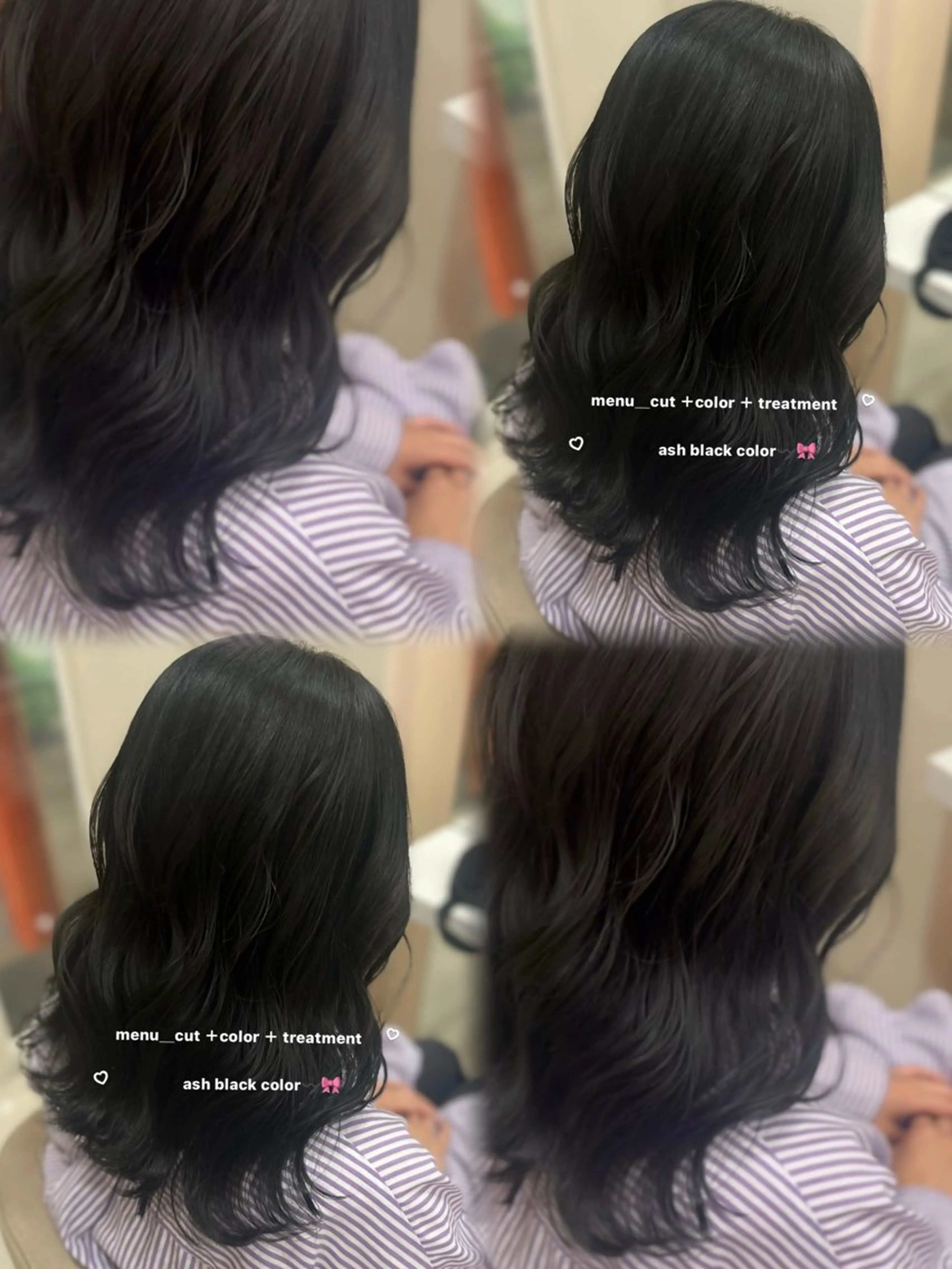 ミディアム 🎀さ こﾁ🎀のヘアスタイル