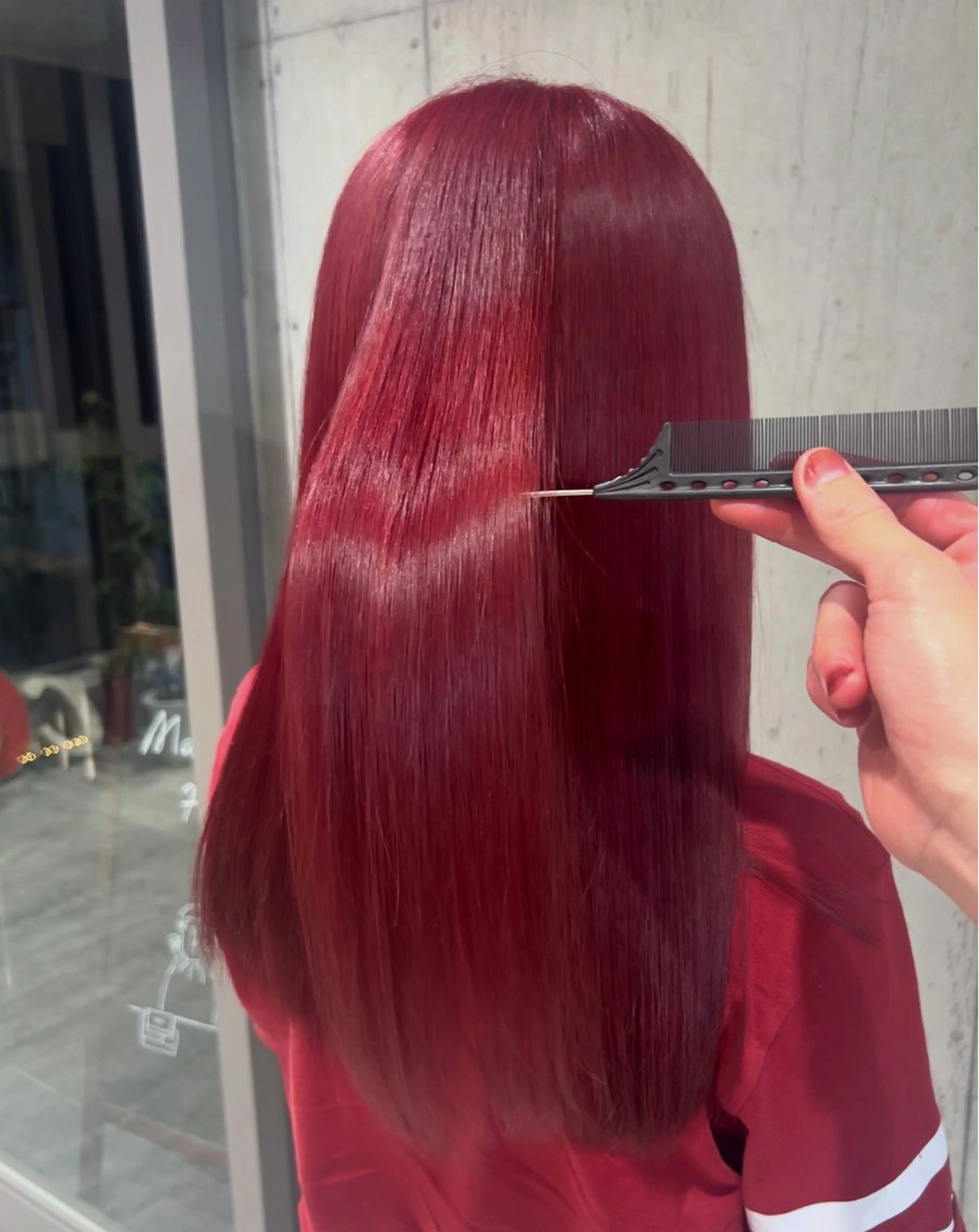 カラー 透明感/血色カラー/ 似合せレイヤー/ゆいのヘアスタイル