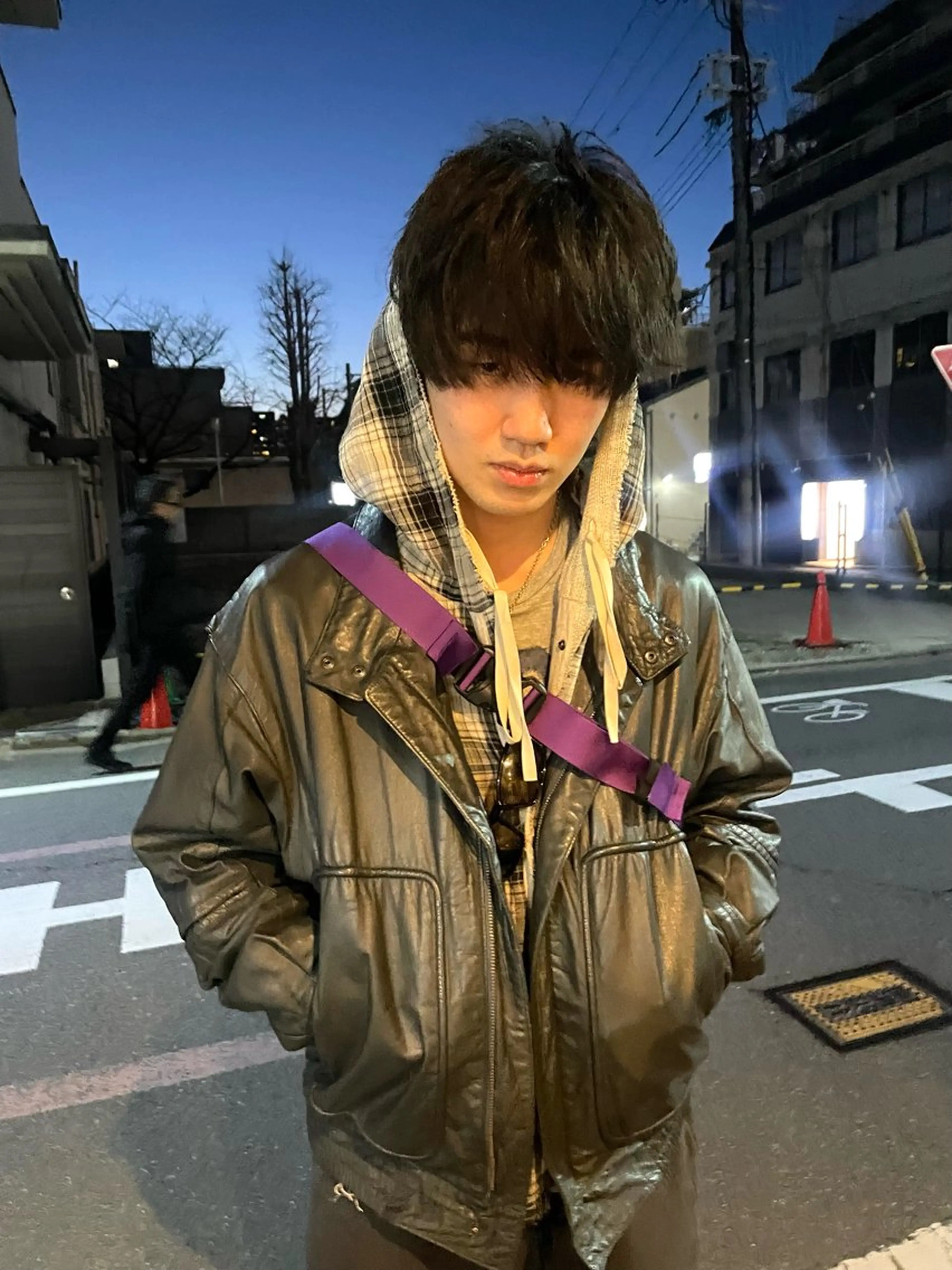 メンズ darts所属・マツダ レンのヘアスタイル