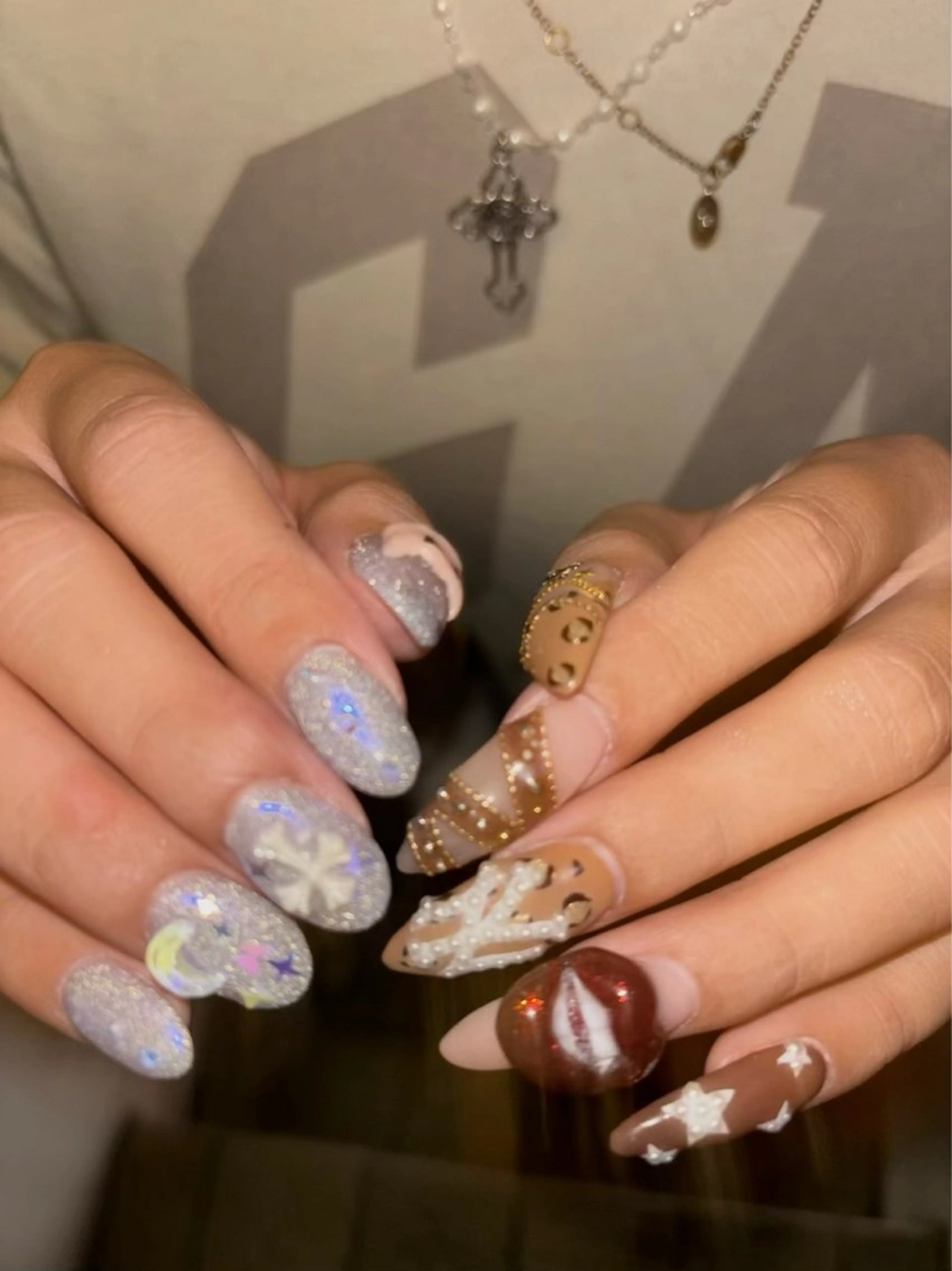 ネイル アートネイル 持ち込み ハンドネイル NAILIST Manaのネイルデザイン