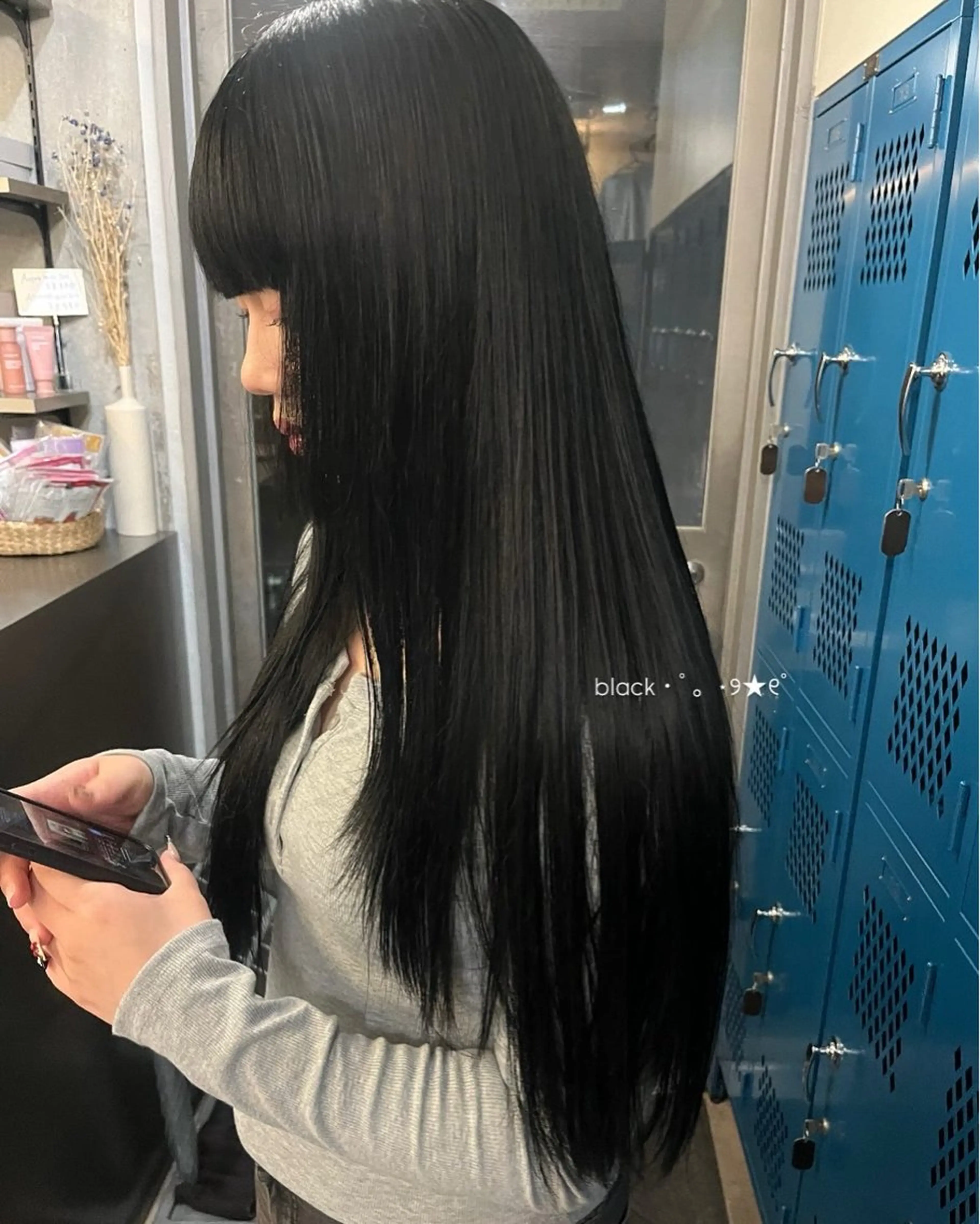 ロングヘアの方必見!!艶カラーメニュー✨髪質改善トリートメント＋カラーの写真