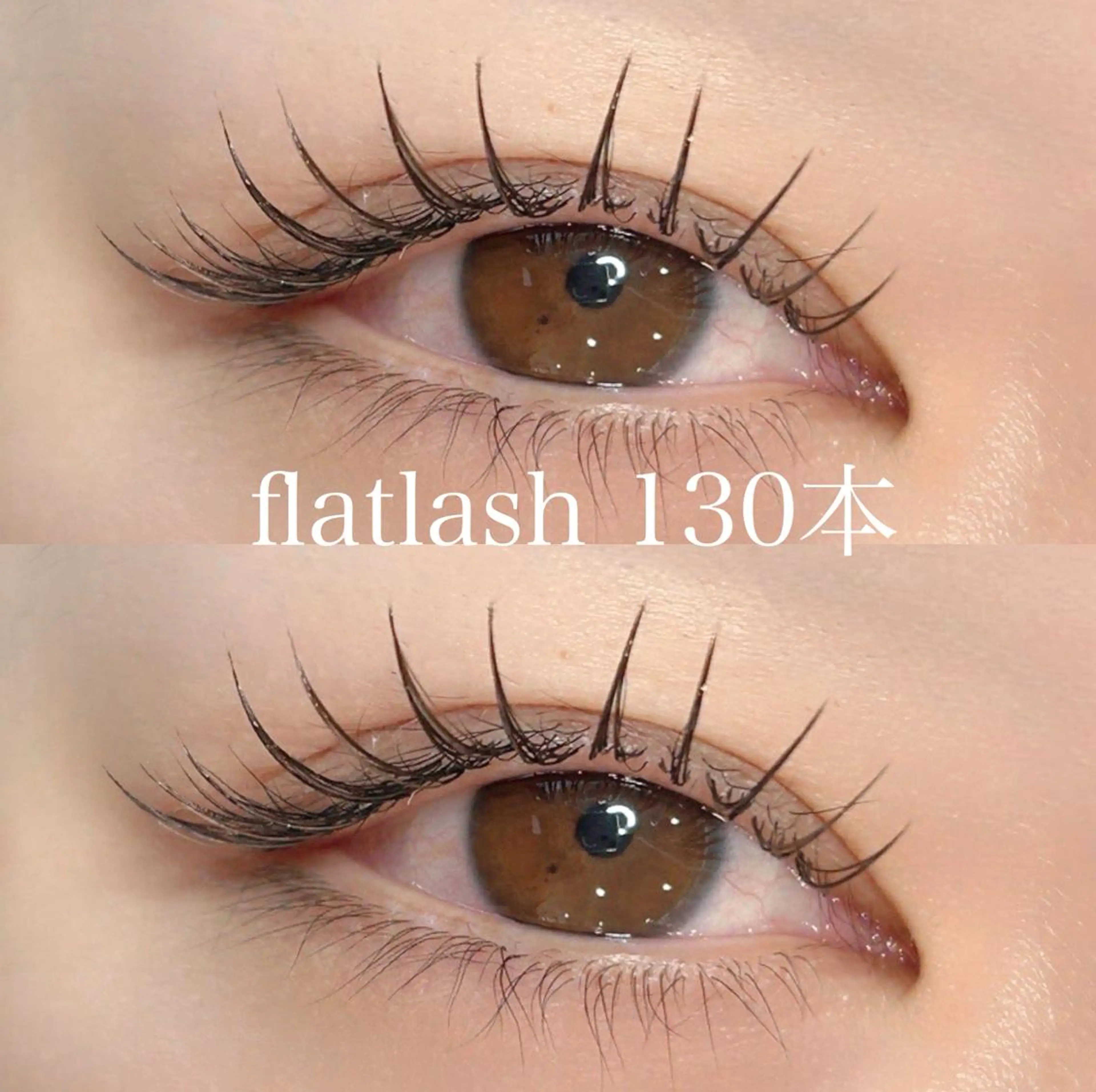 マツエク・マツパ フラットラッシュ まつパ/束感マツエク 🧸suzunaのマツエク・マツパデザイン