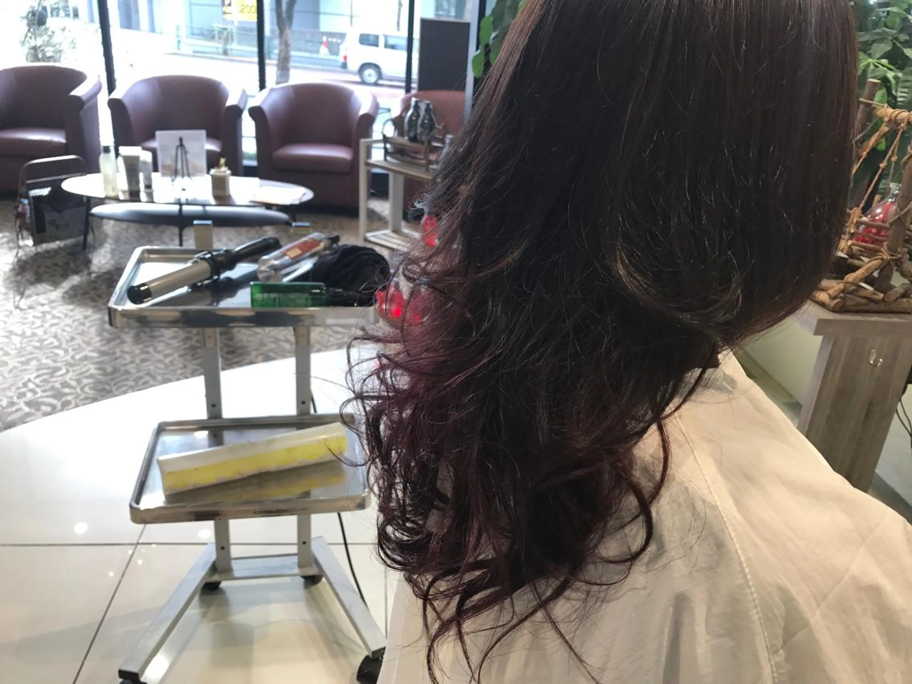 ロング パープルカラー Beauty salon ＧＲＡＣＥ所属・ビューティーサロン GRACEのヘアスタイル