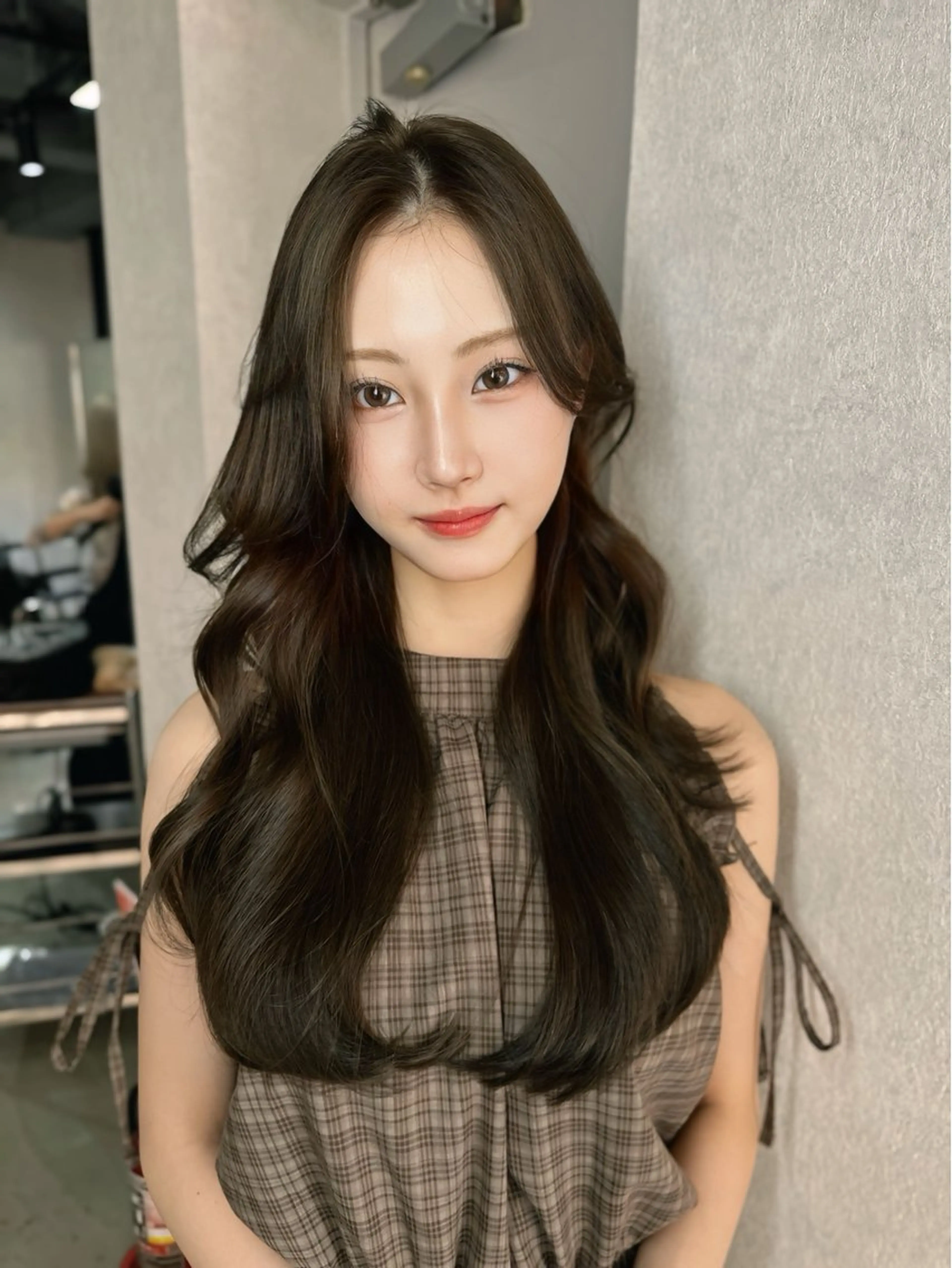 ロング カラー カット ヘアカラー トリートメント ワンホンヘア ケラチン/Kaitoのヘアスタイル