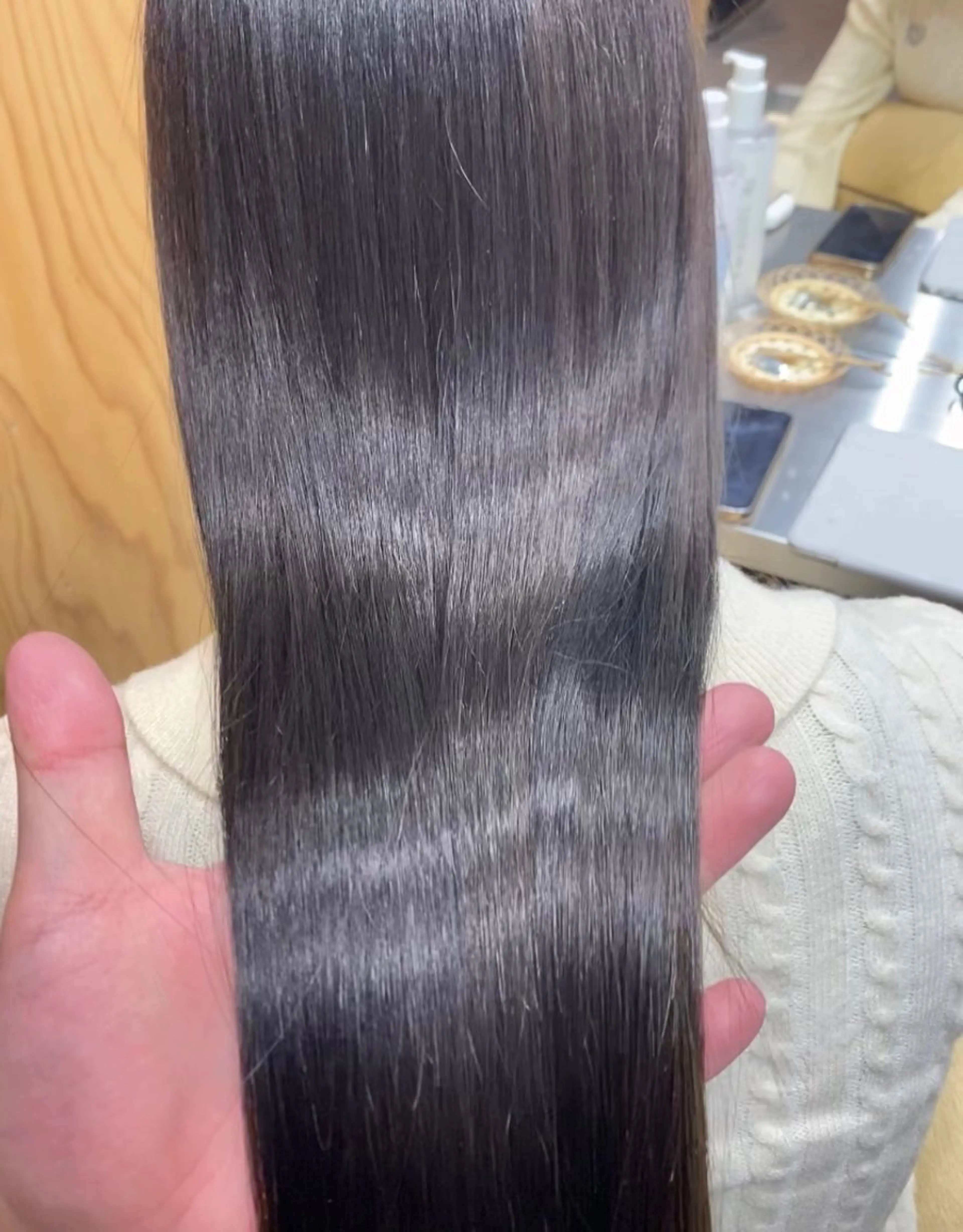 💐美髪💐周りから褒められる髪質と透明感✨髪質改善トリートメン＋透明感カラー✨の写真