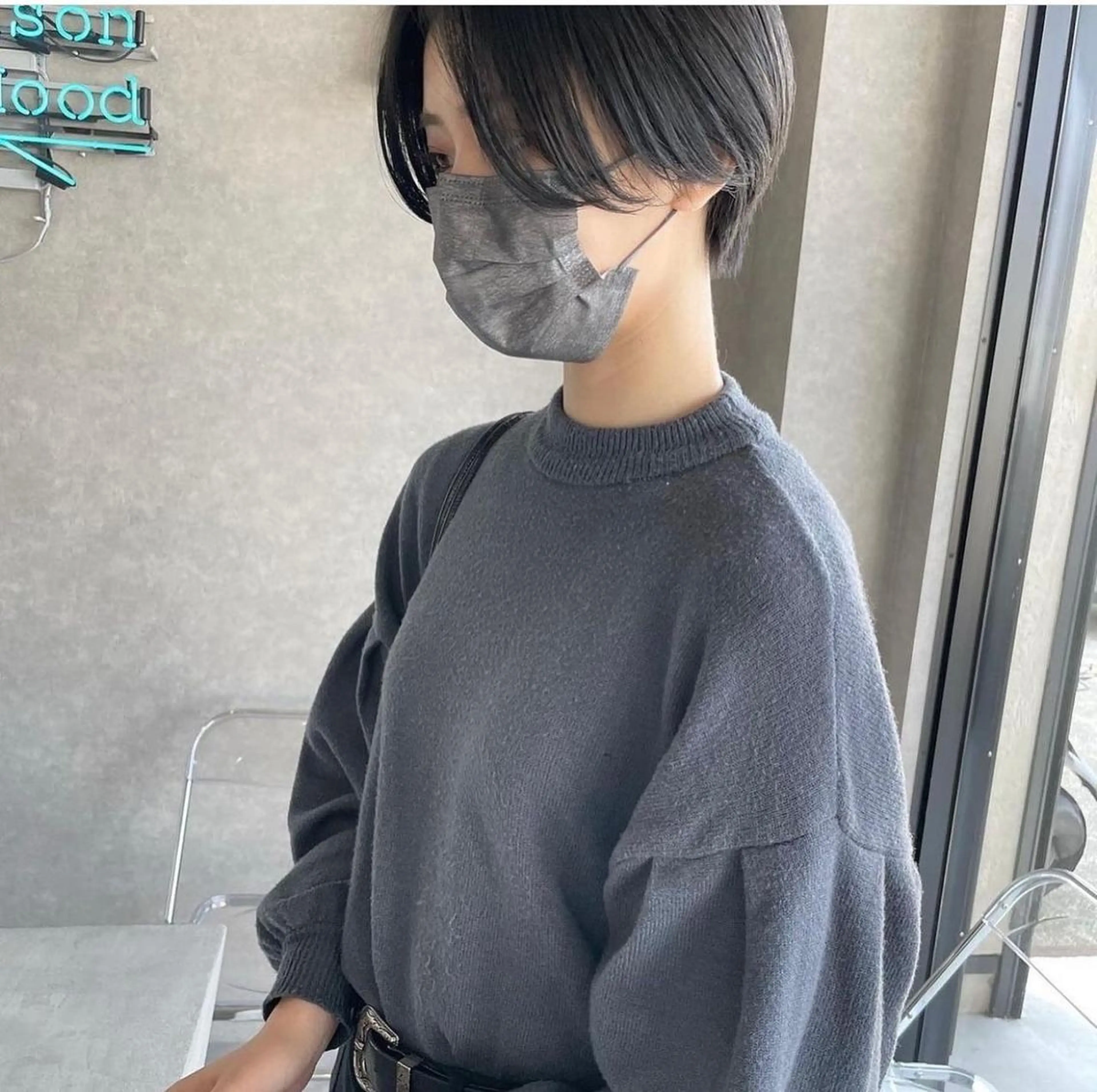 ショート 河原 亮のヘアスタイル