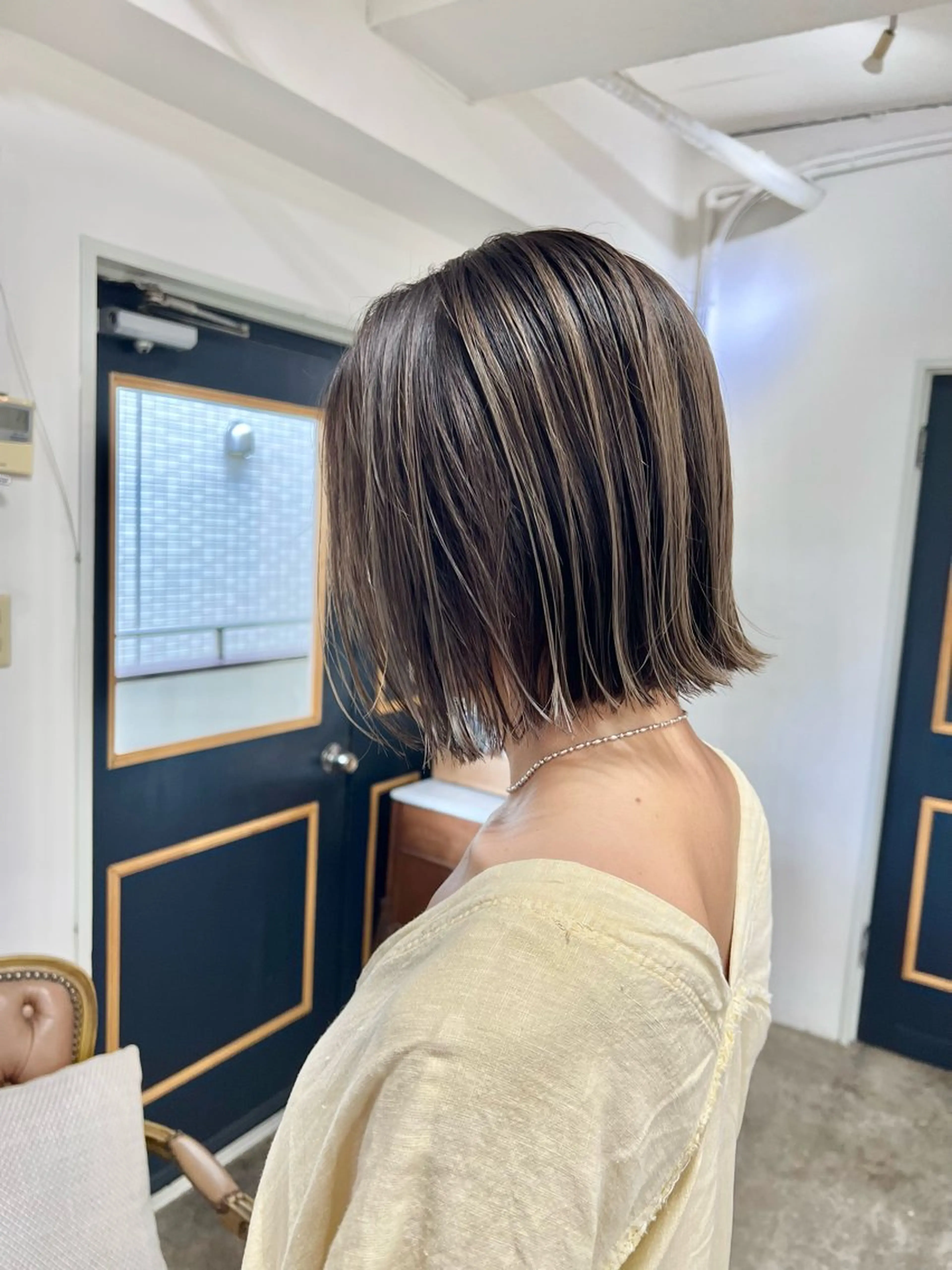 ショート ボブ カット ヘアカラー トリートメント takada kohのヘアスタイル