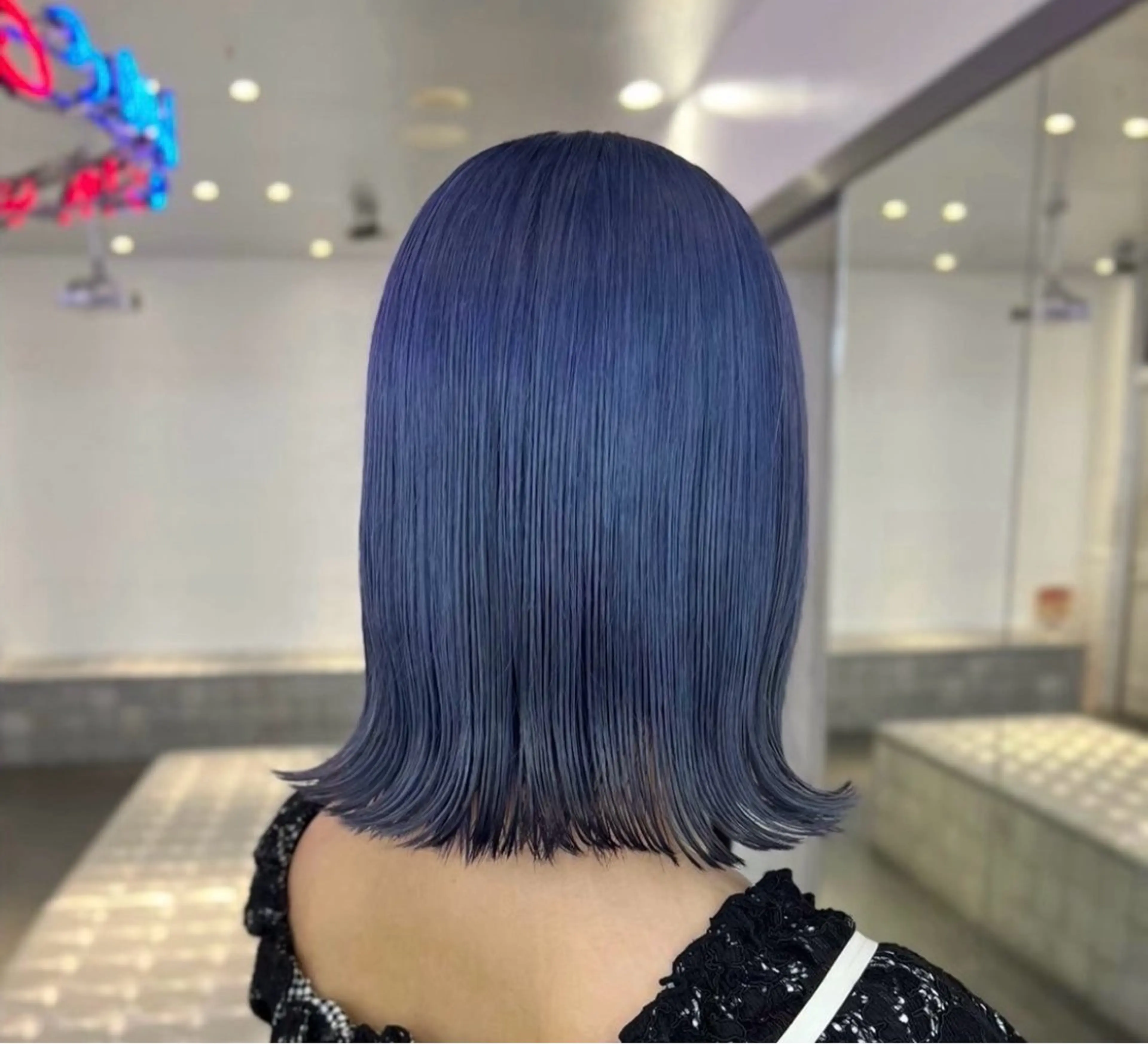 カラー ヘアカラー トリートメント ブリーチカラー×艶 🍨mihoのヘアスタイル