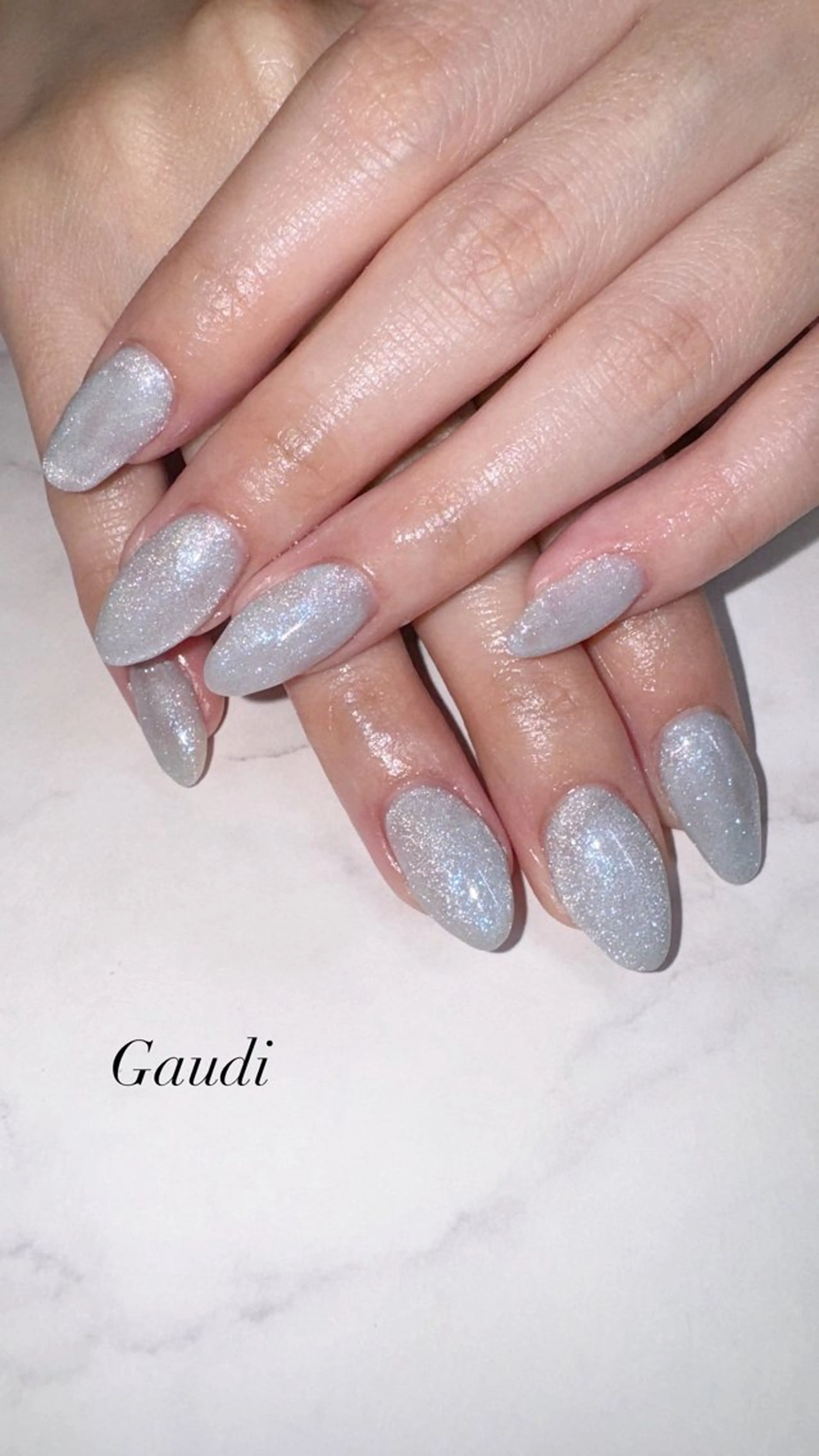 ネイル ブルー マグネットネイル Gaudi.Nail Rinaのその他イメージ