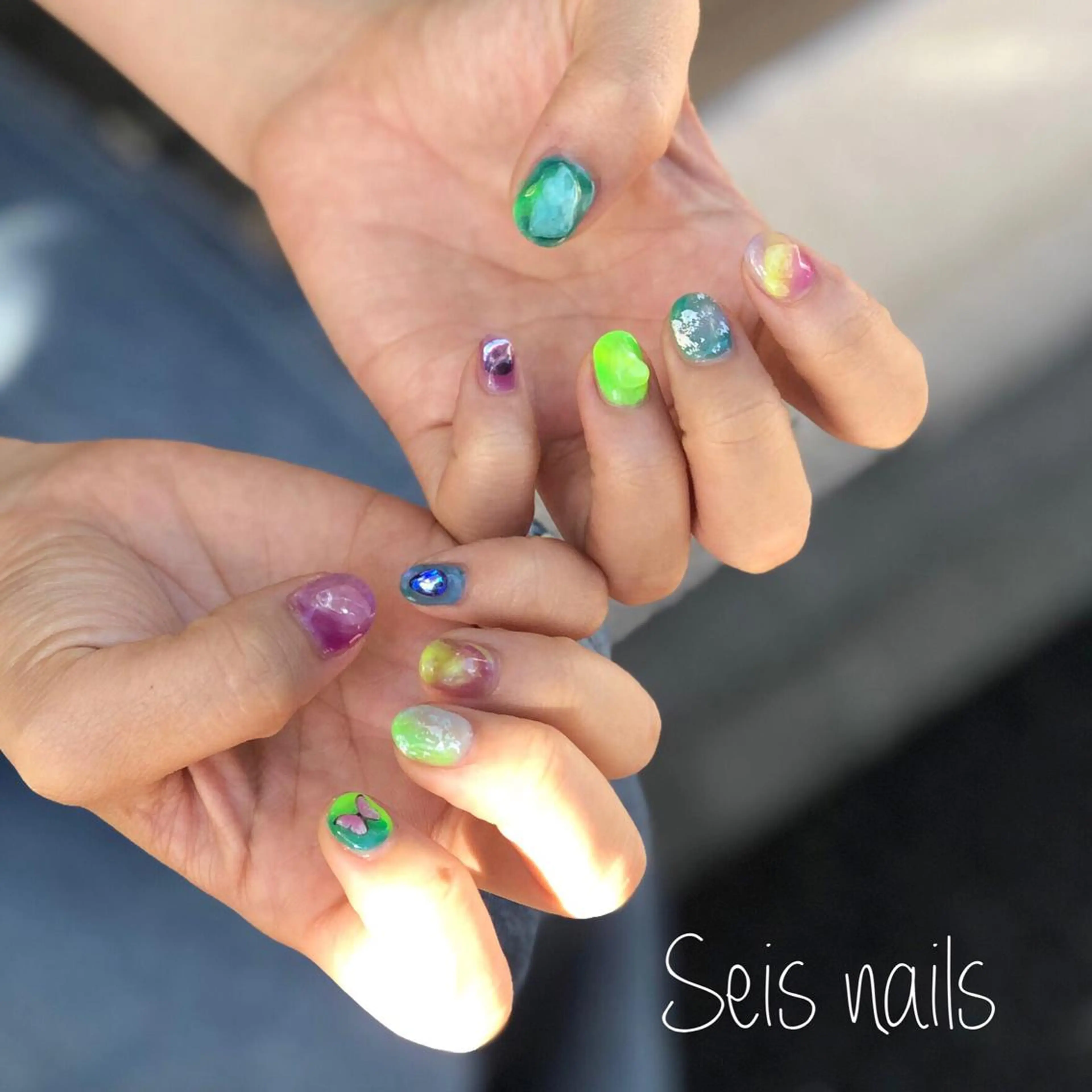 ネイル ハンドネイル Seis Shihoのネイルデザイン