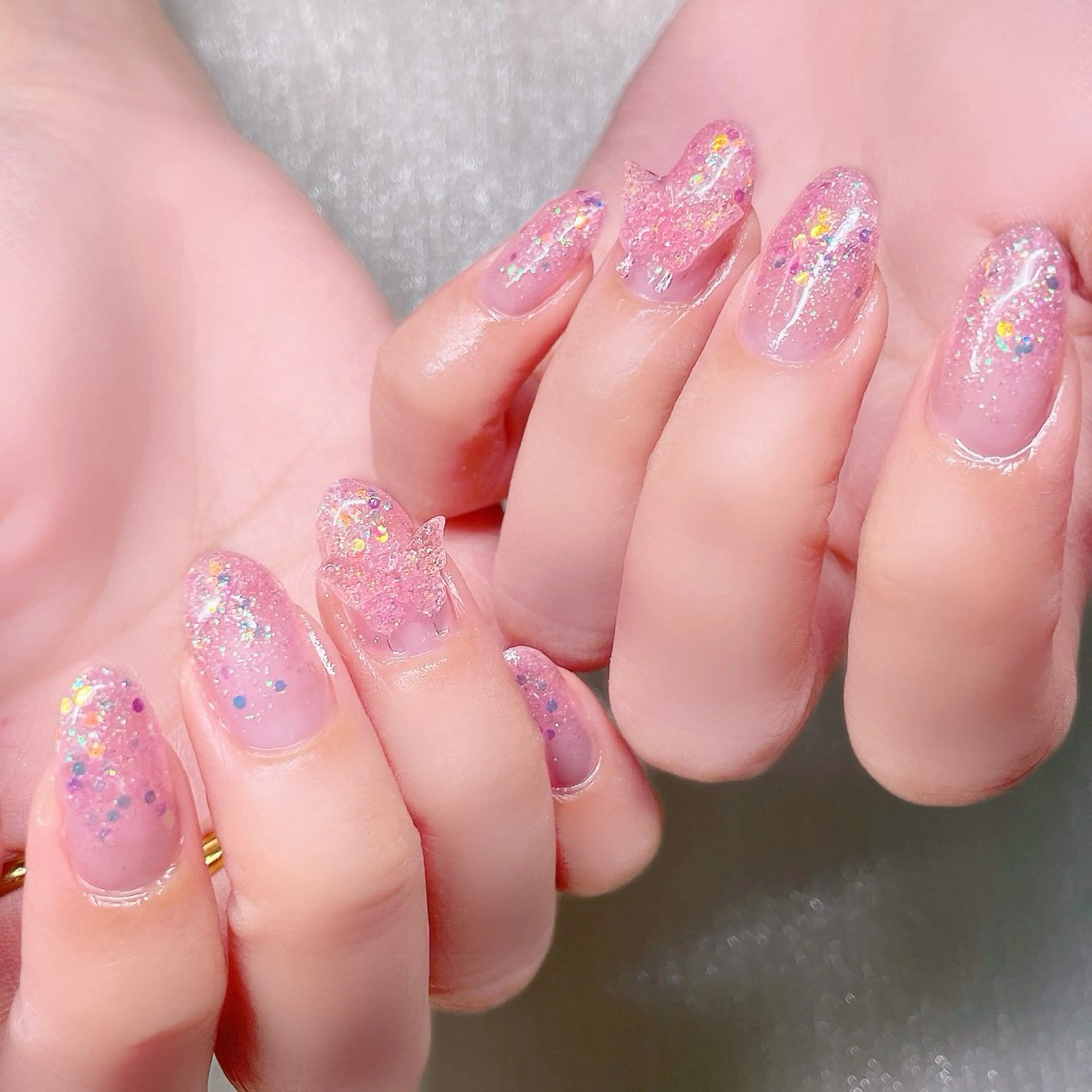 ネイル 長さ出し ハンドネイル Nailist SUZU所属・Nailist suzuのネイルデザイン