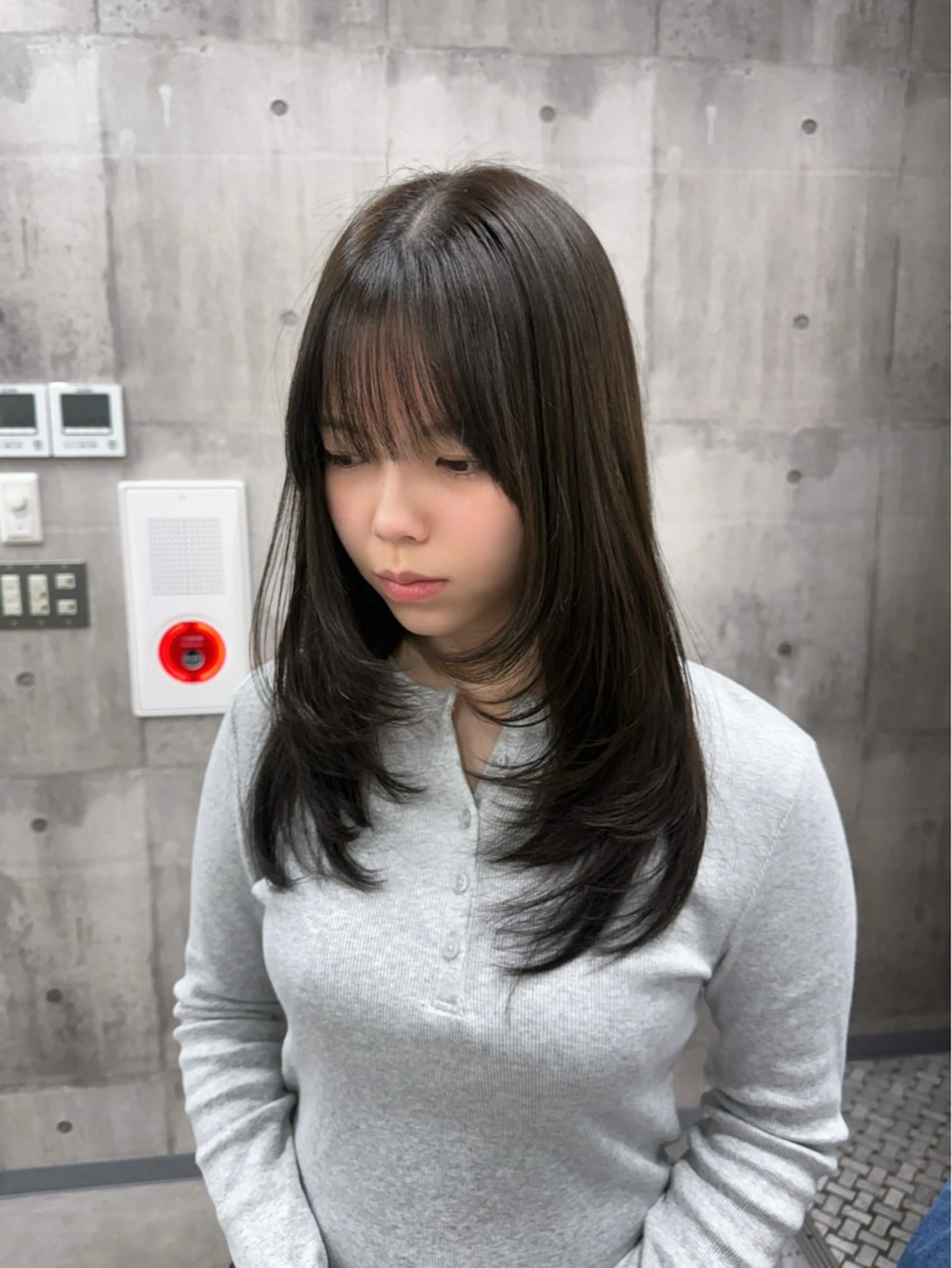 カット+ワンカラー＋Amasia 2️⃣stepトリートメント☆*。の写真